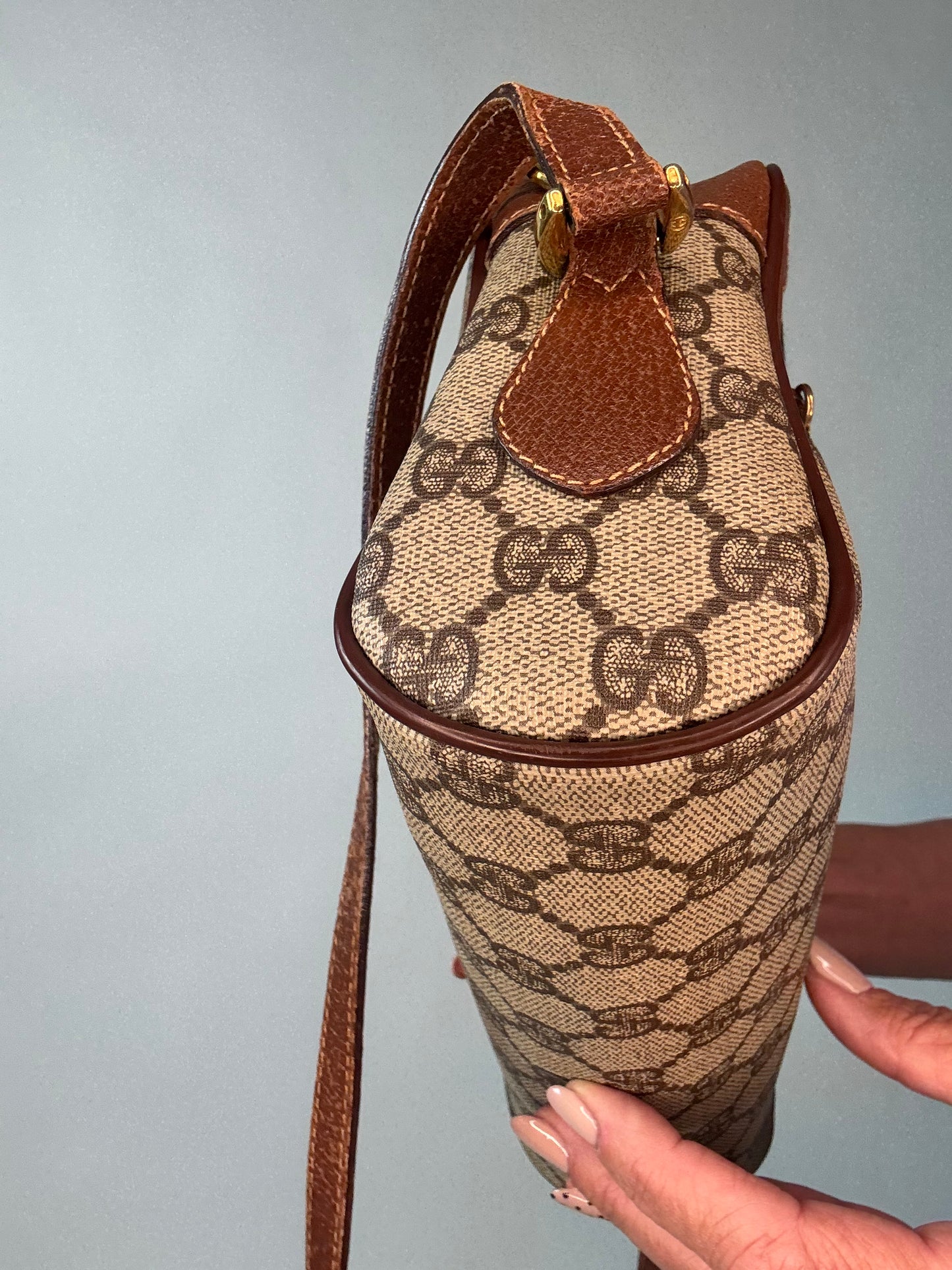 Gucci Supreme Vintage Sherri Line Bag