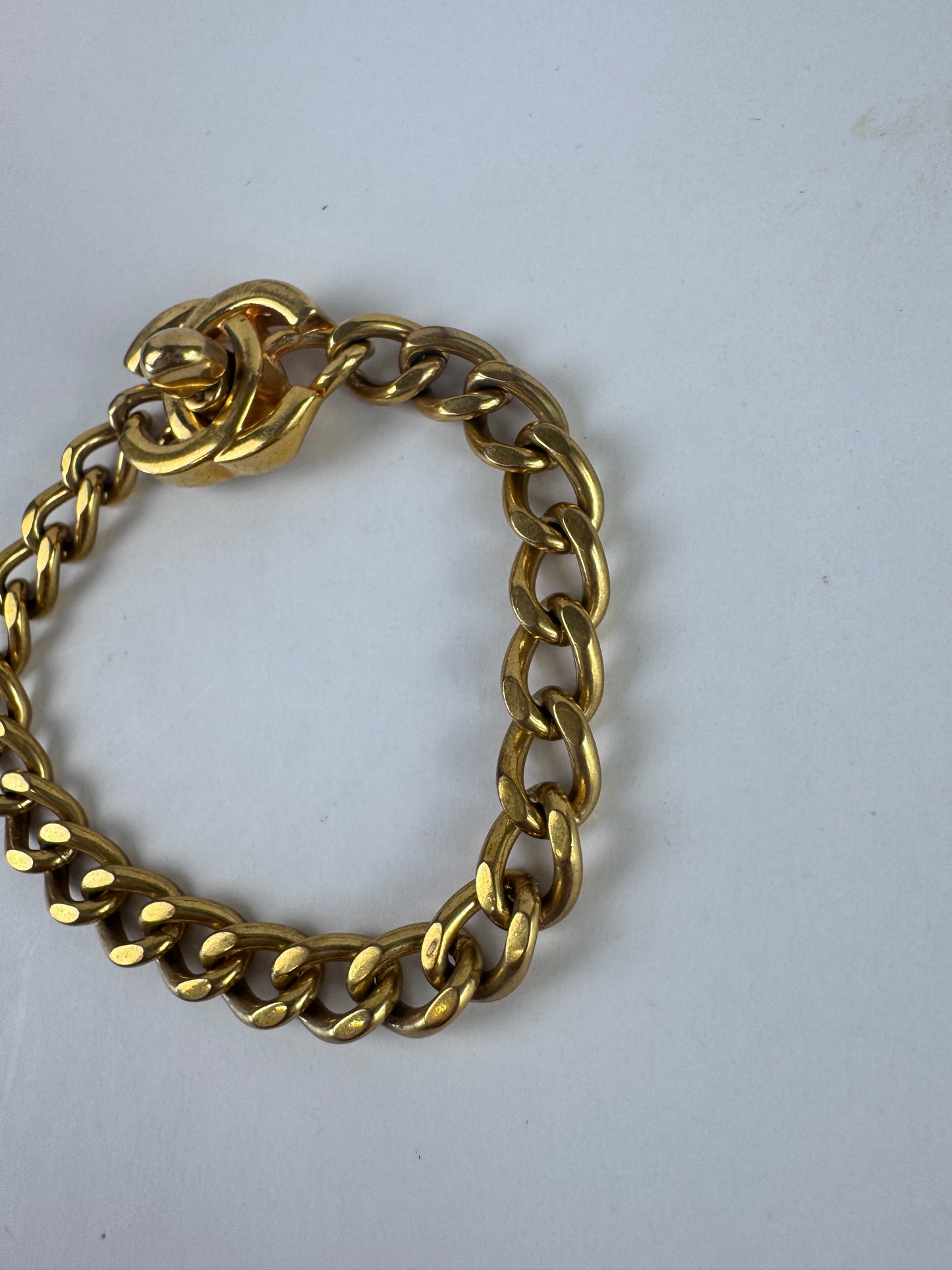 Chanel Rare Turn Lock Bracelet
