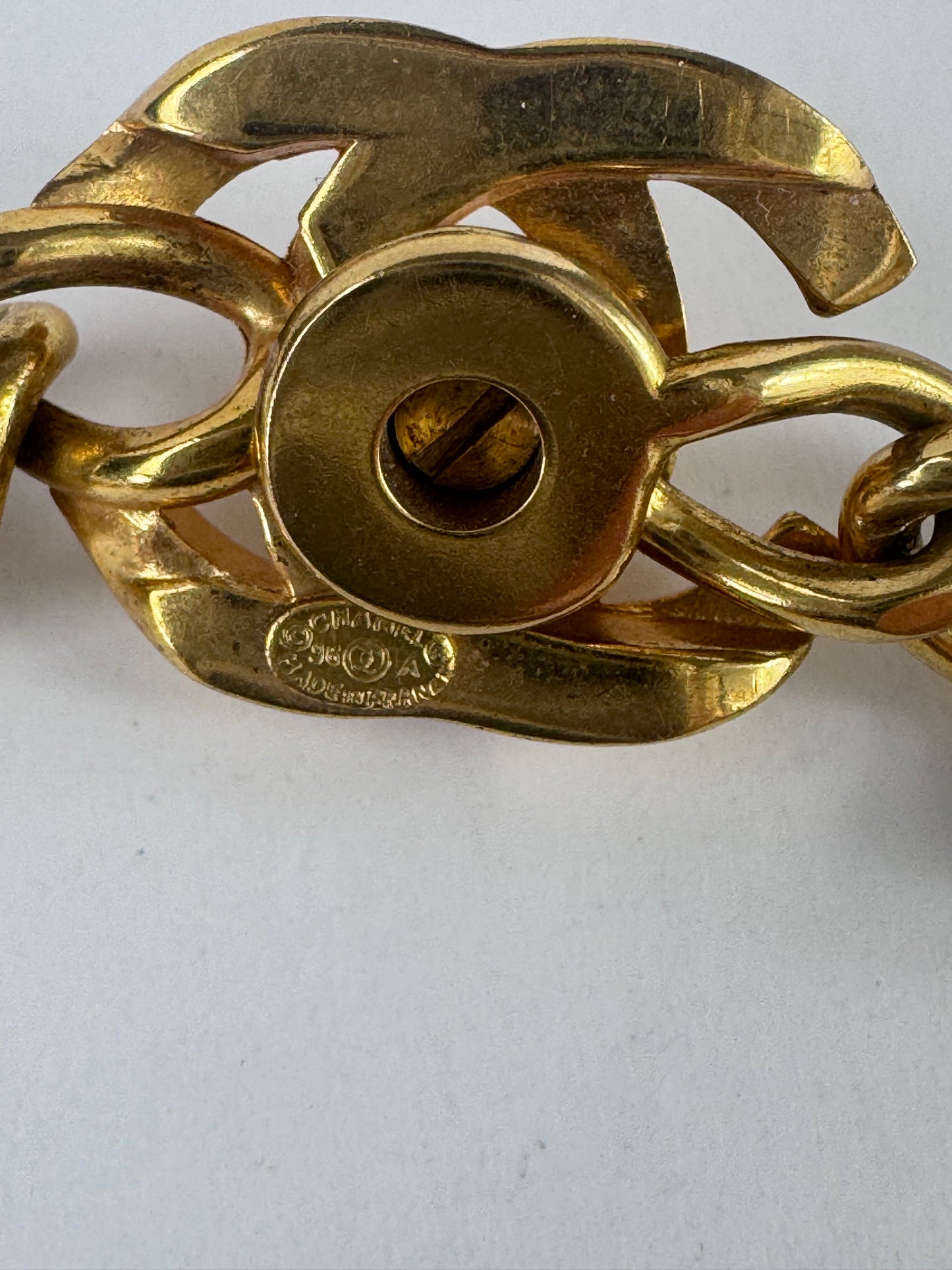 Chanel Rare Turn Lock Bracelet