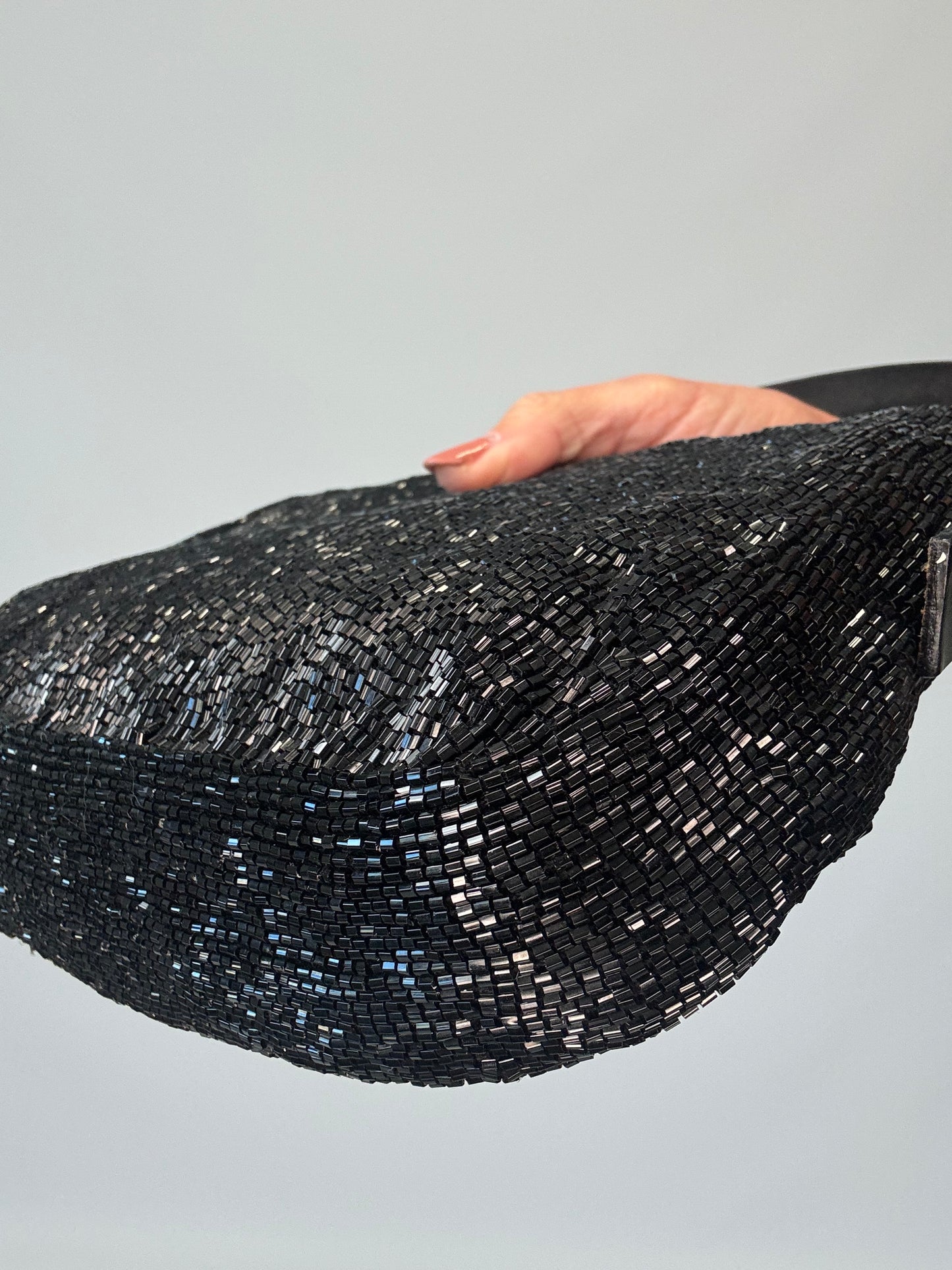 Fendi Beaded Black  Mamma Baguette- Vintage
