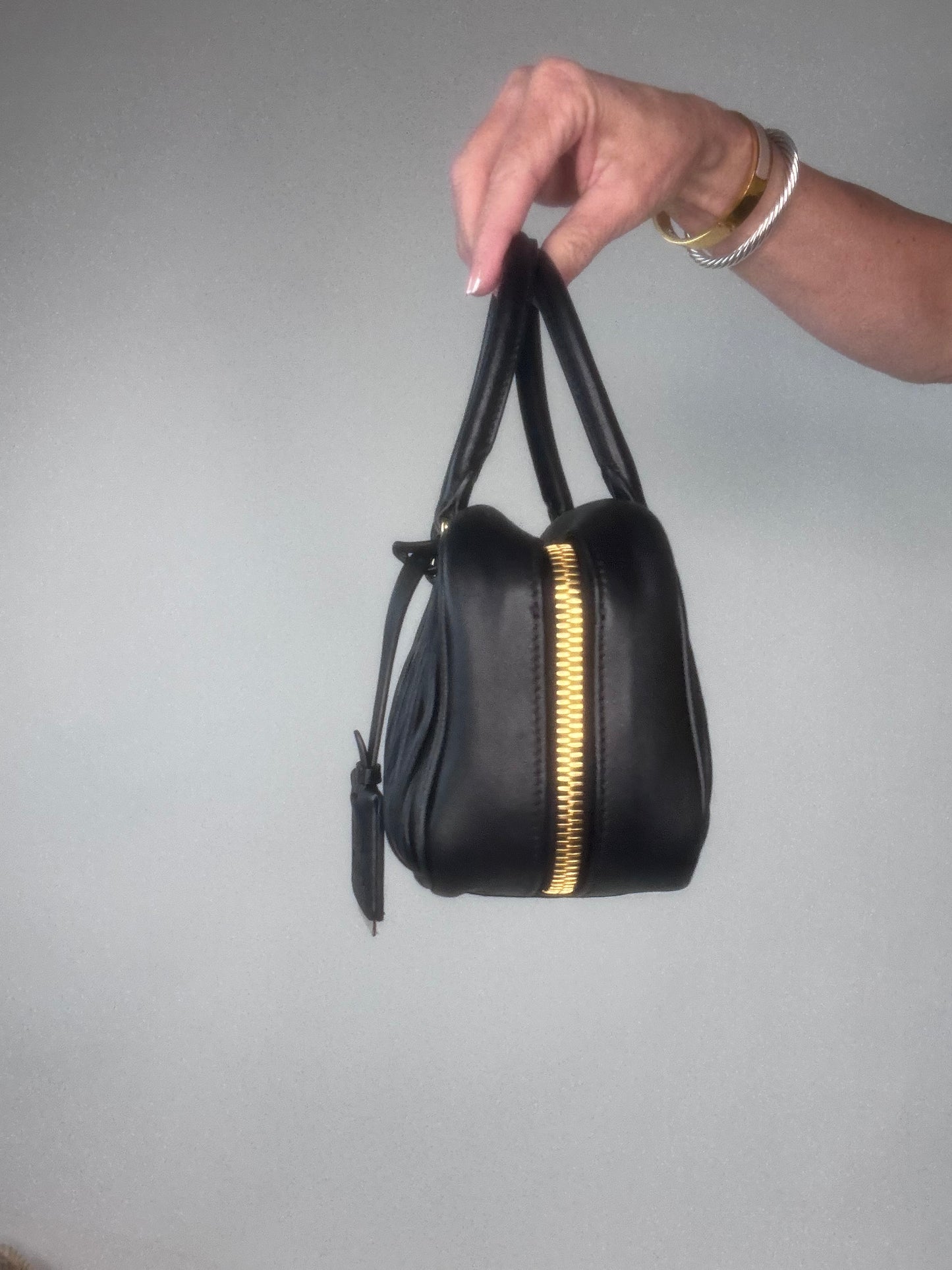 Miu Miu Arcadie Black Leather
