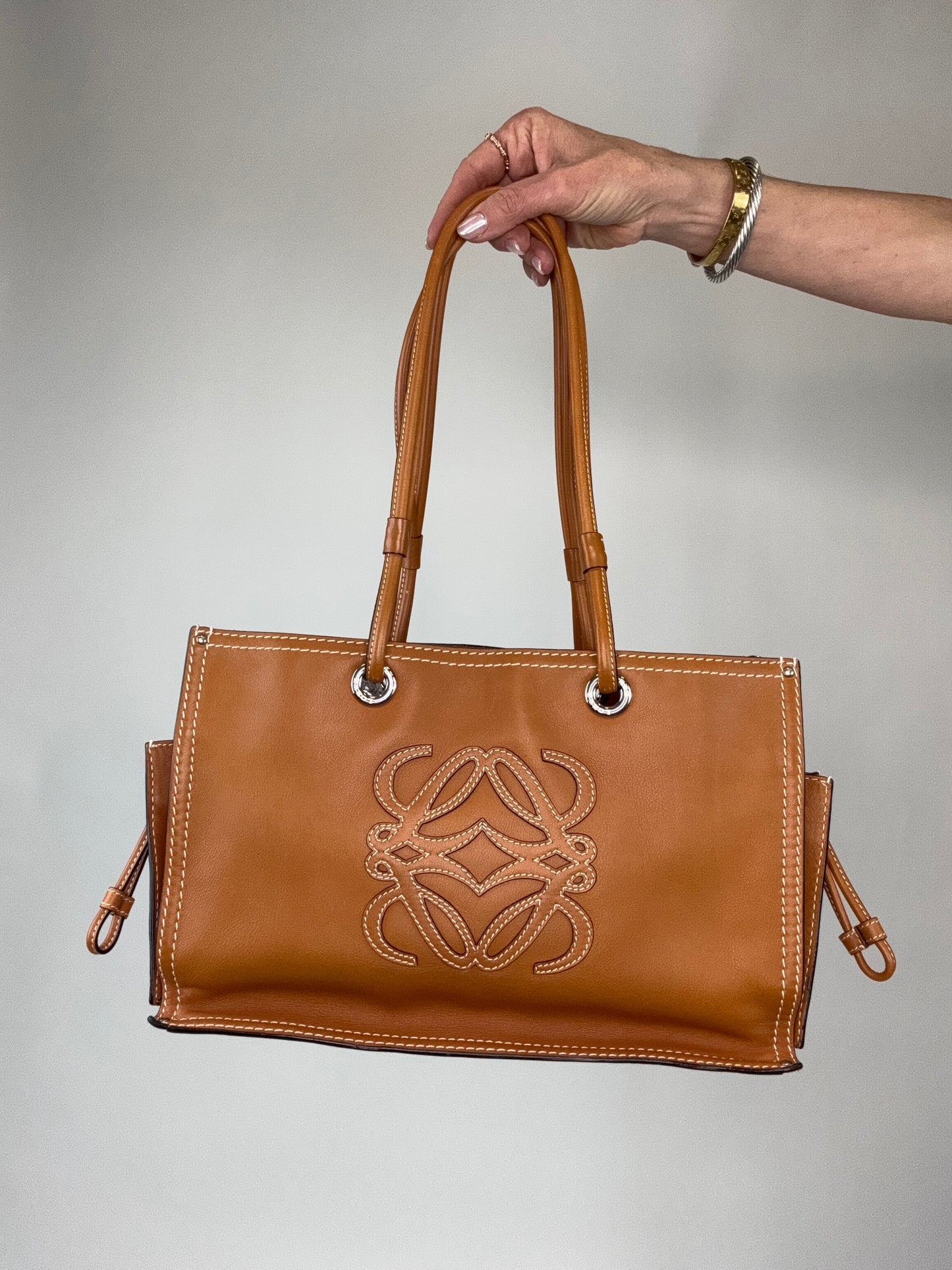 Loewe Vintage Double Sided Anagram Tote