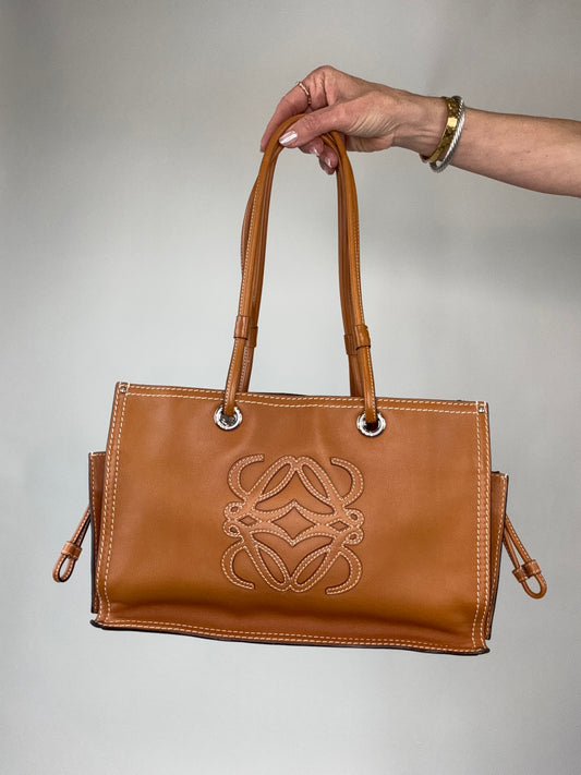 Loewe Vintage Double Sided  Anagram Tote