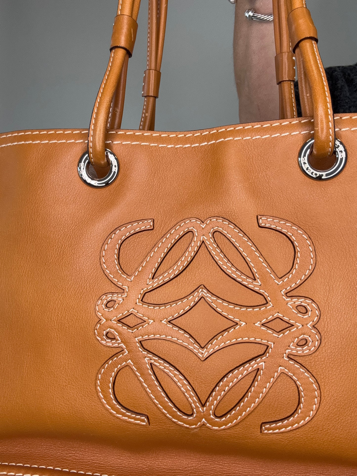 Loewe Vintage Double Sided Anagram Tote