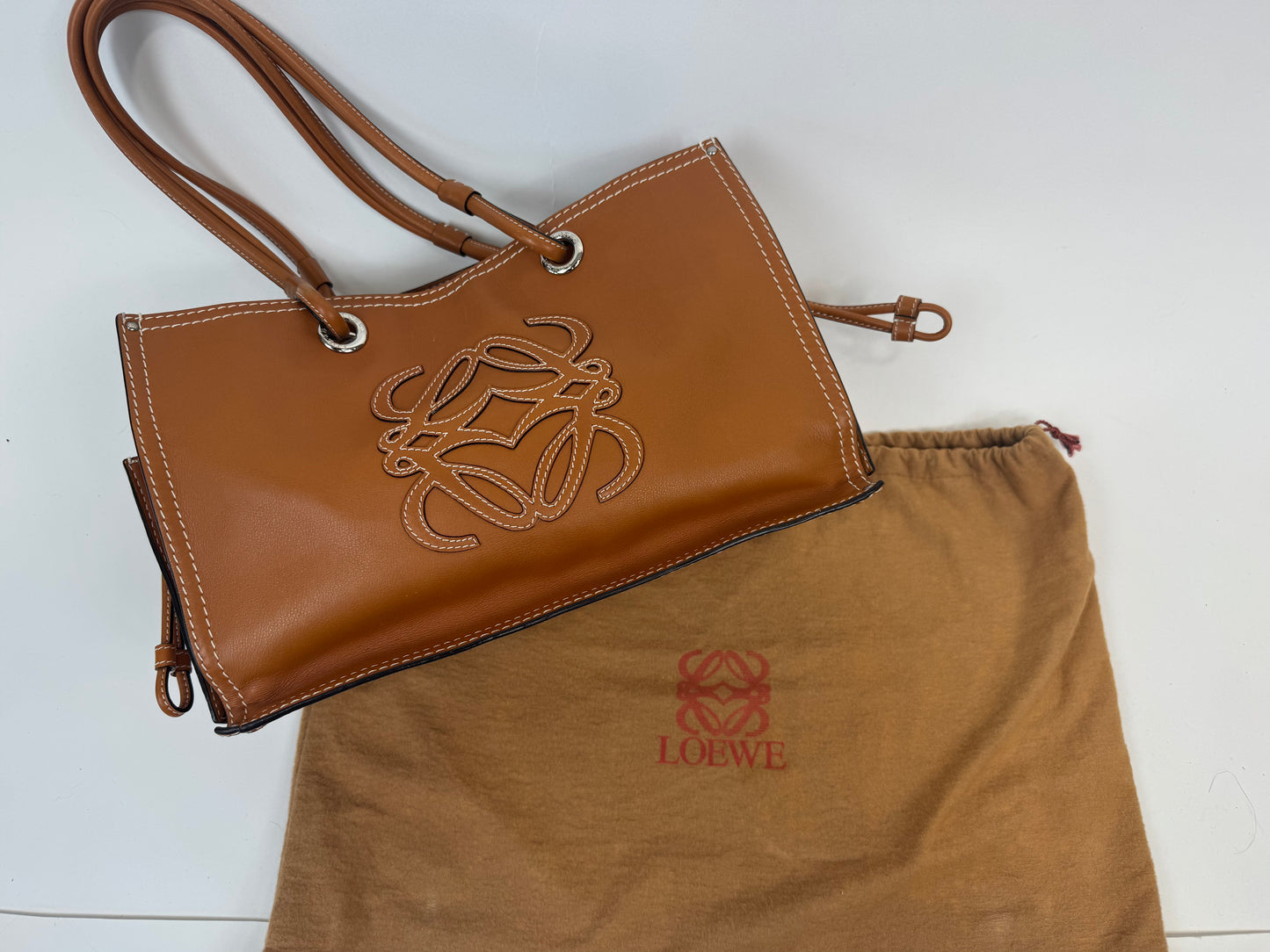 Loewe Vintage Double Sided Anagram Tote