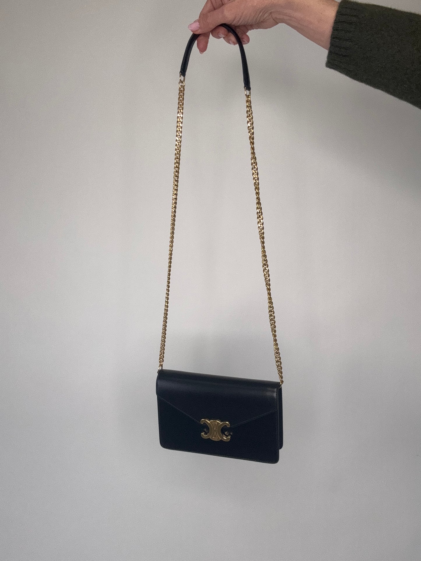 Celine Triomphe Margo Chain Bag
