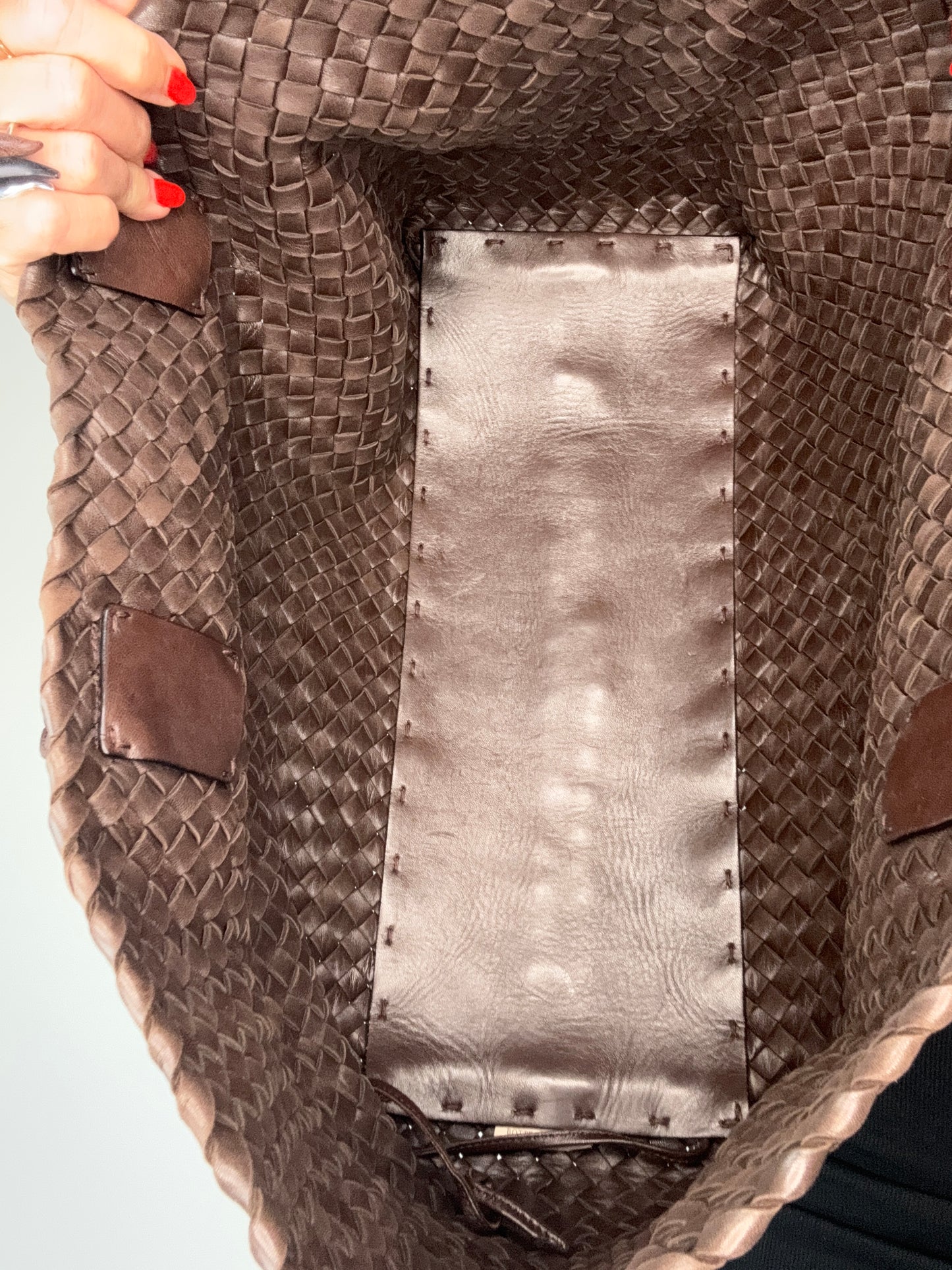 Bottega Veneta Cabat MM Tote Bag With Pouch