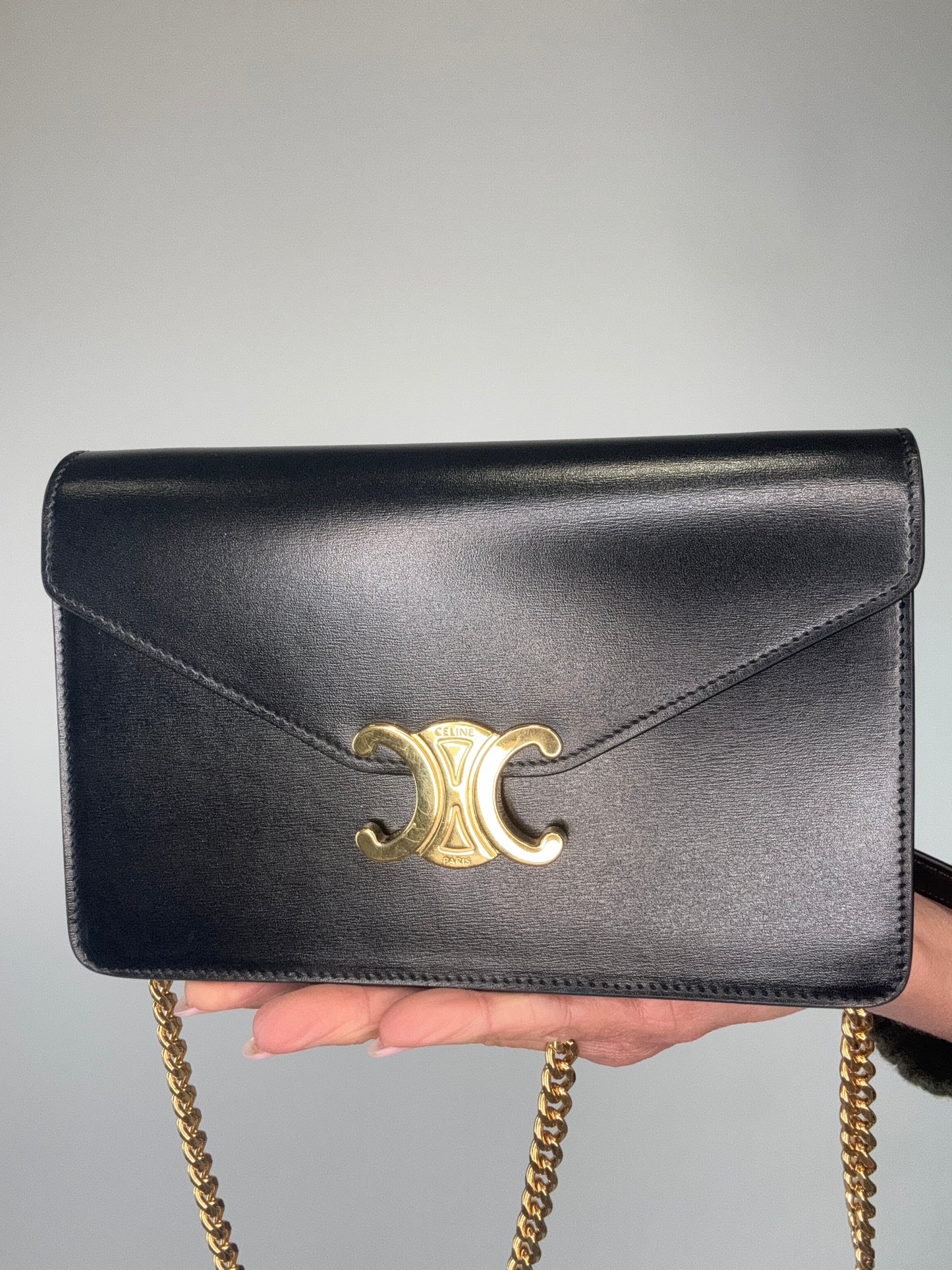 Celine Triomphe Margo Chain Bag