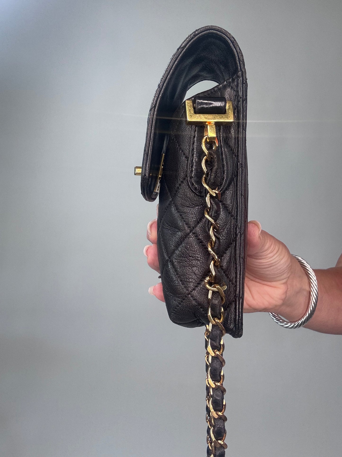 Chanel Vintage Phone Holder Crossbody
