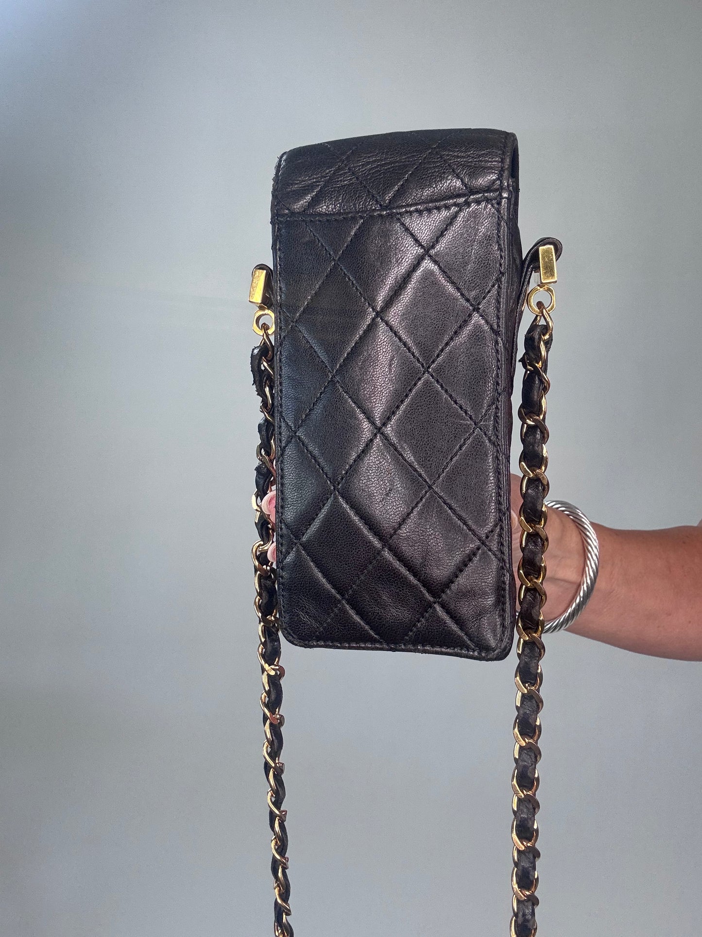 Chanel Vintage Phone Holder Crossbody