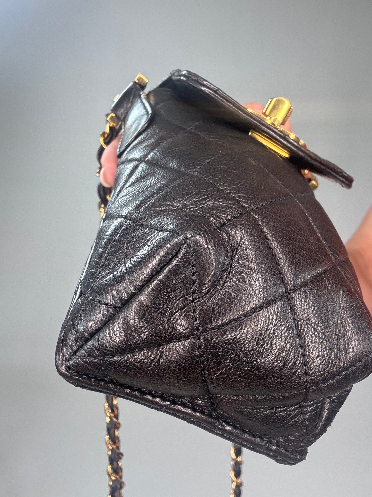 Chanel Vintage Phone Holder Crossbody