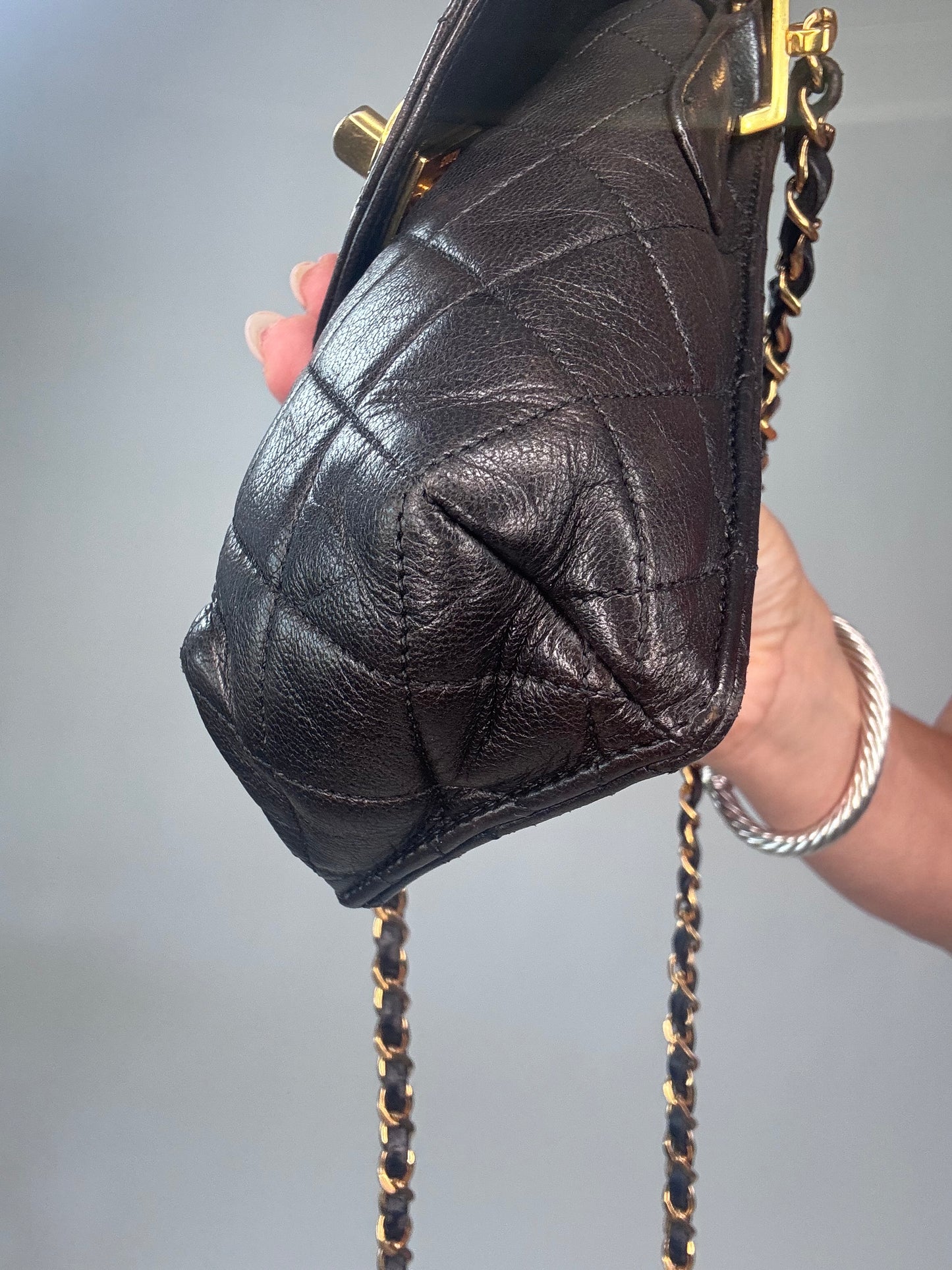 Chanel Vintage Phone Holder Crossbody