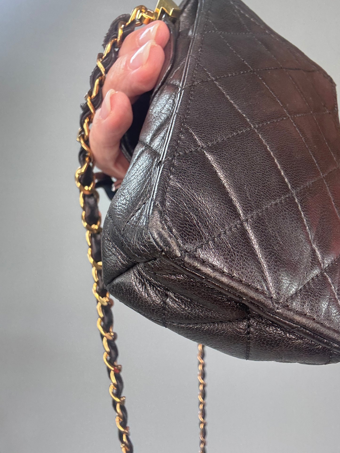Chanel Vintage Phone Holder Crossbody