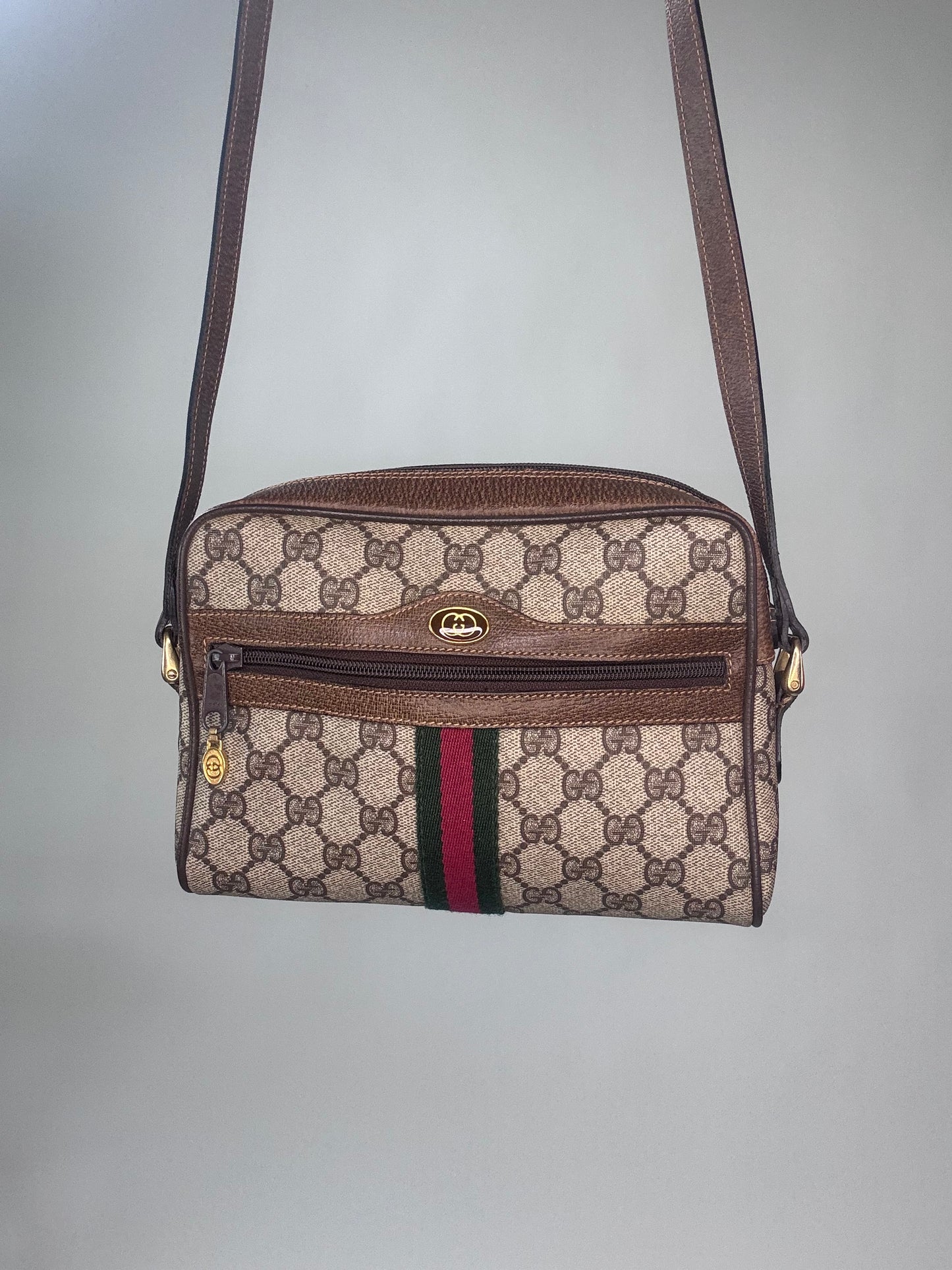 Gucci Supreme Vintage Sherry Line Crossbody