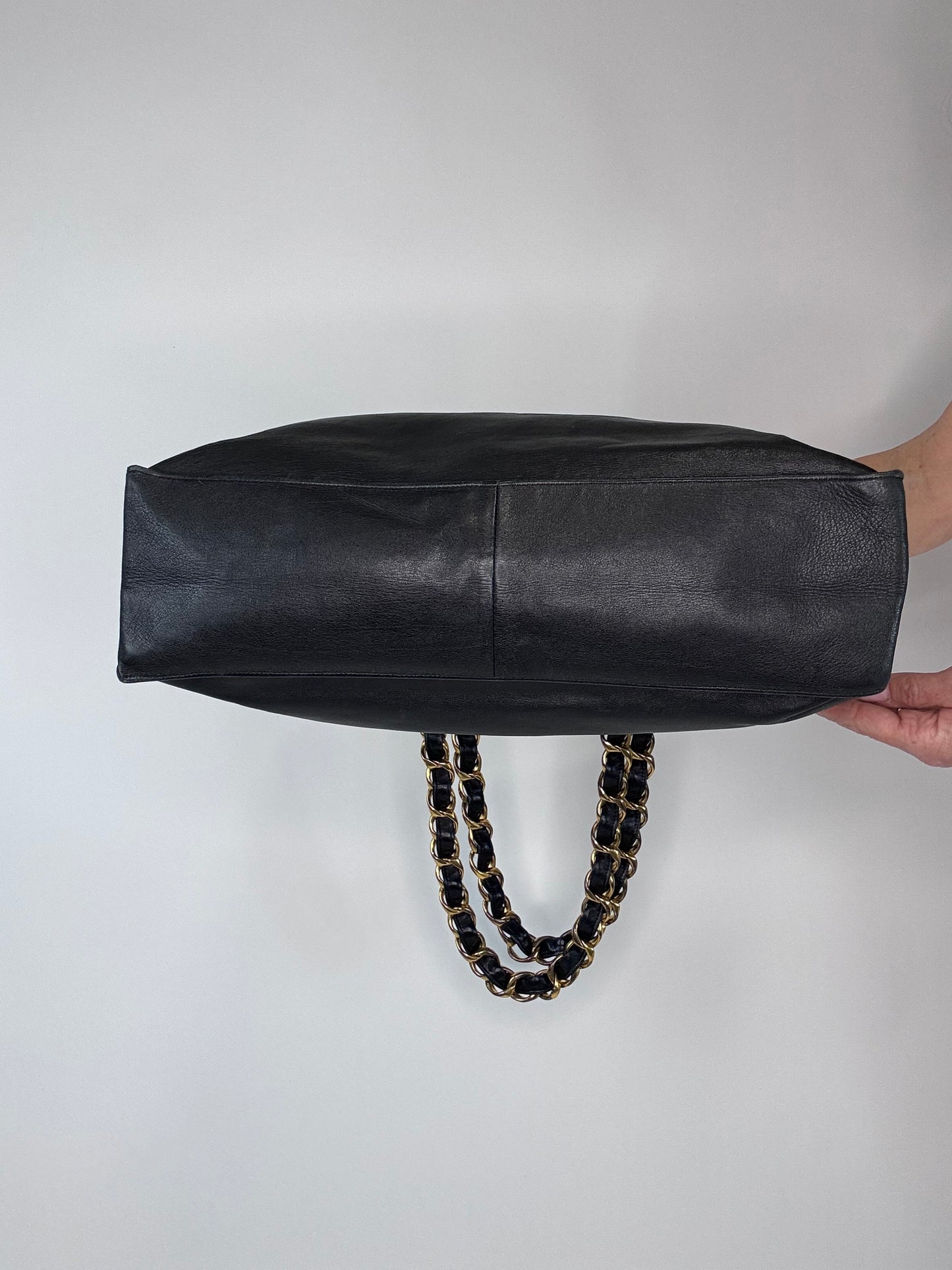Chanel Vintage CC Chain XL Tote