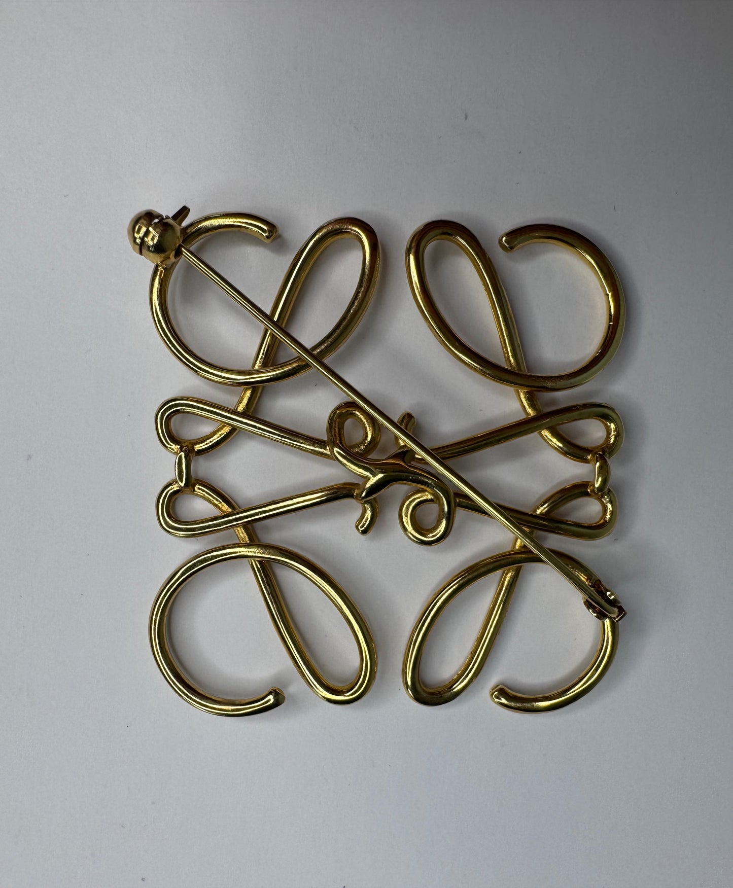 Loewe Anagram Brooch