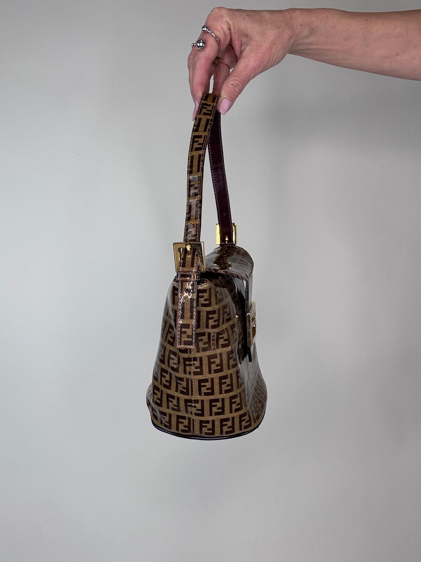 Fendi Zucchino Bucket Bag
