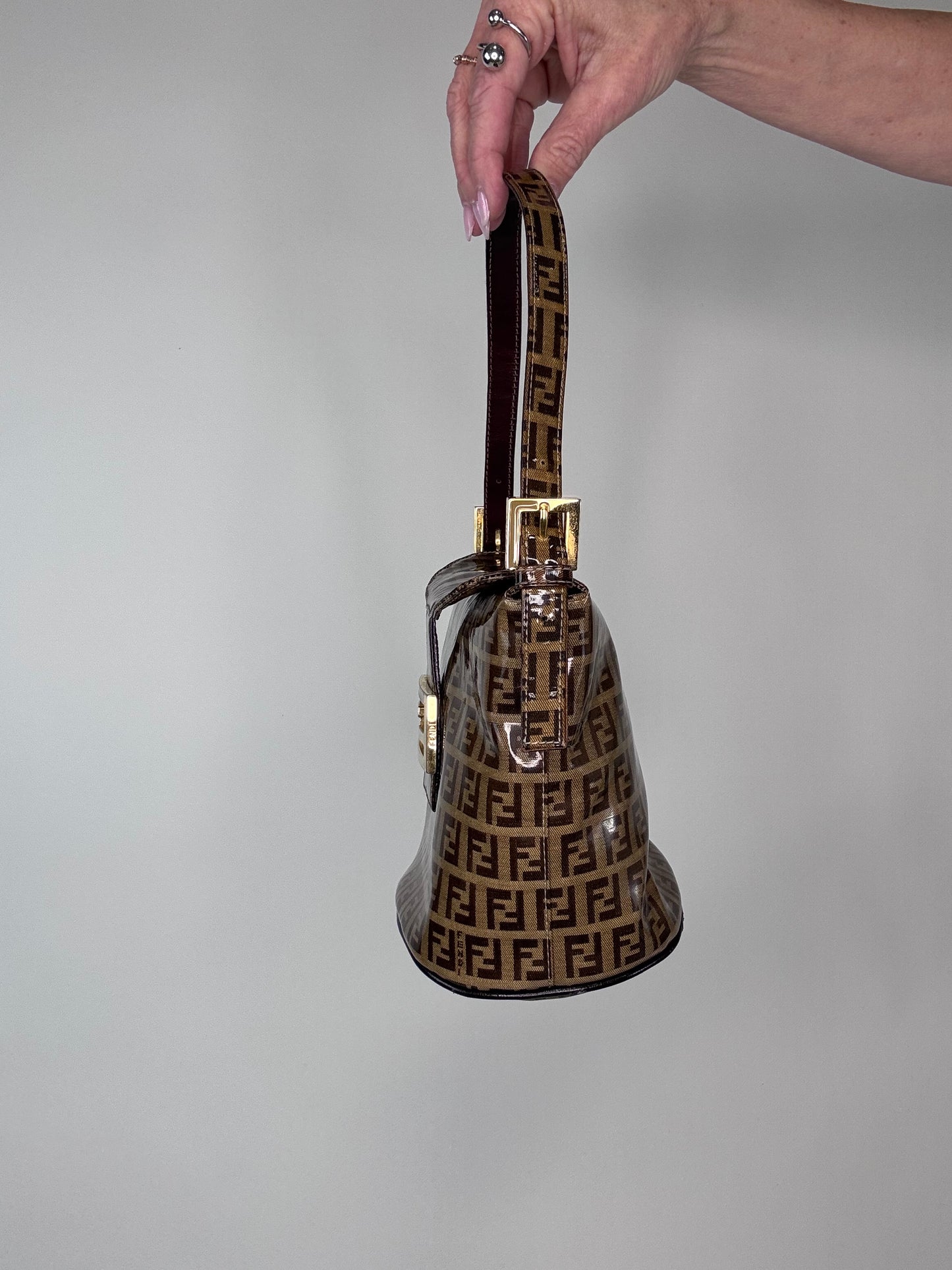 Fendi Zucchino Bucket Bag