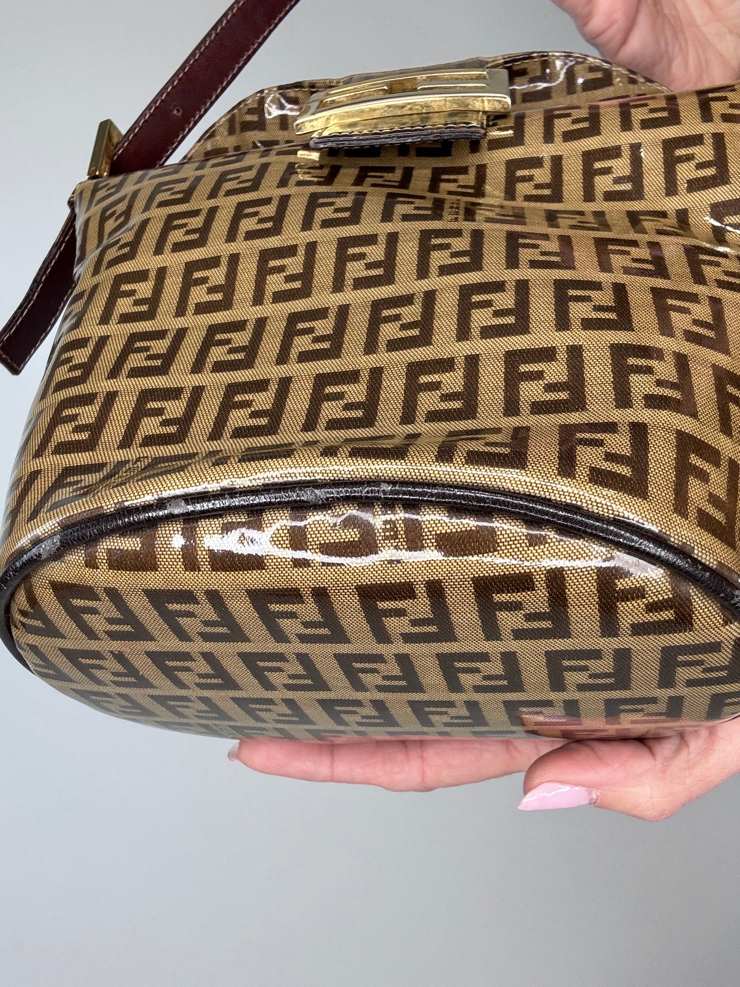 Fendi Zucchino Bucket Bag