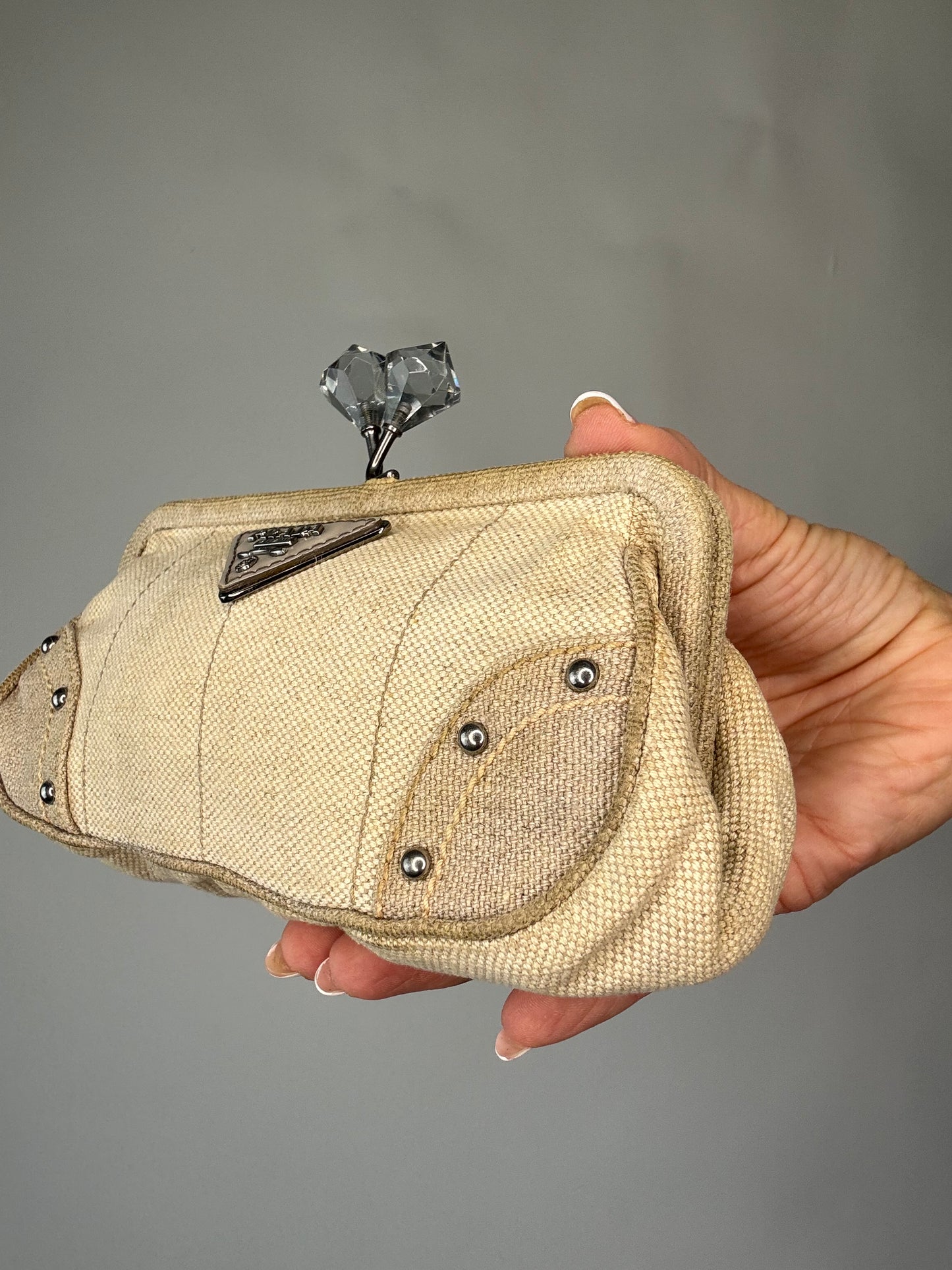 Prada Extremely Rare Coin Clutch Purse