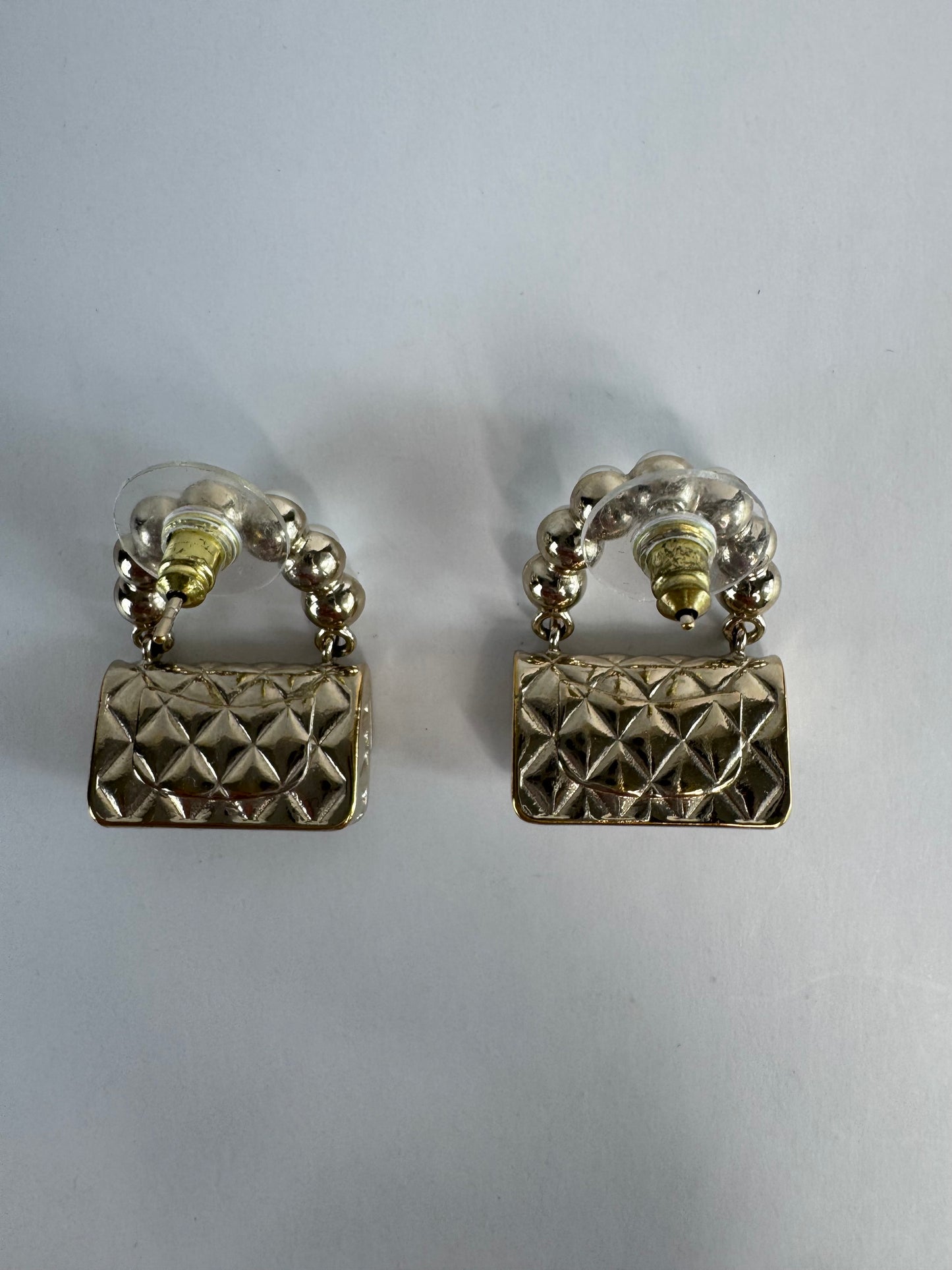 Chanel Runway Classic Flap Earrings