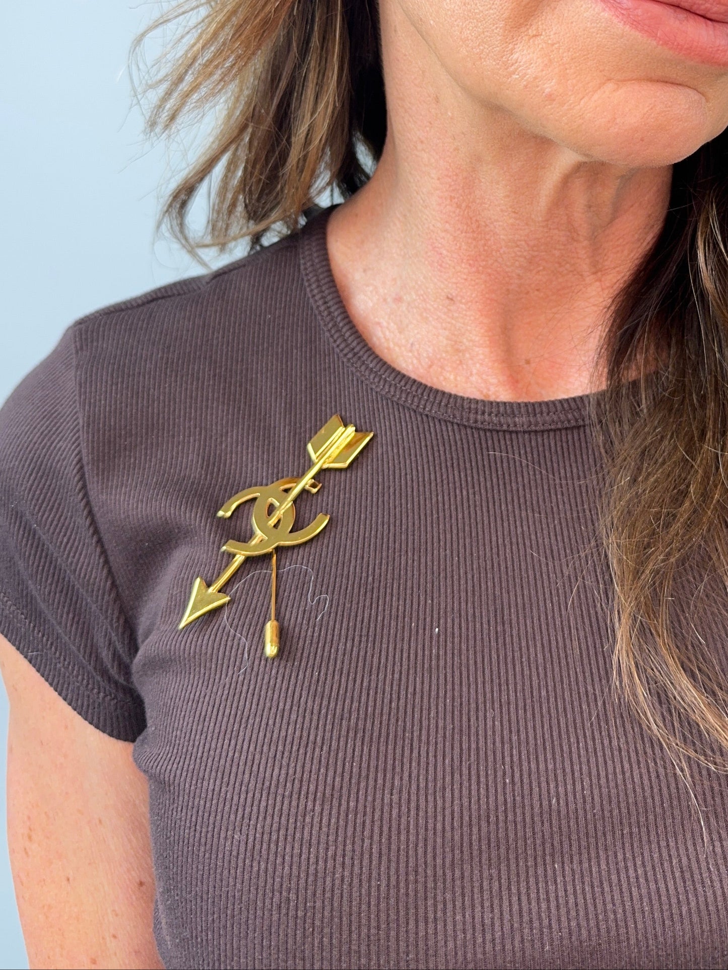 Chanel Rare Arrow Brooch 1993