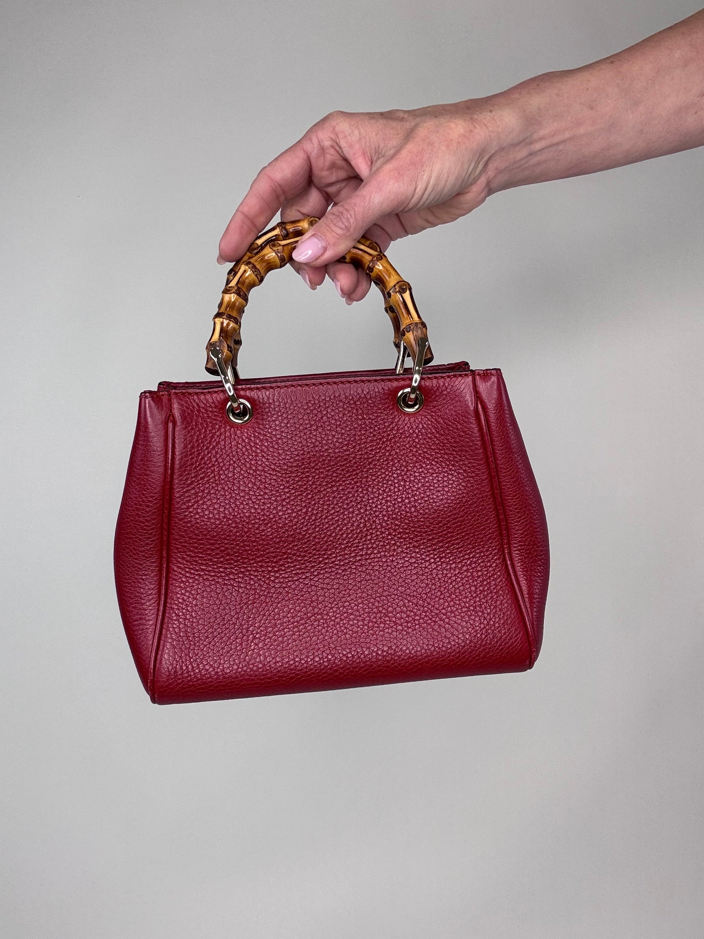 Gucci Small Bamboo ShoppingTote