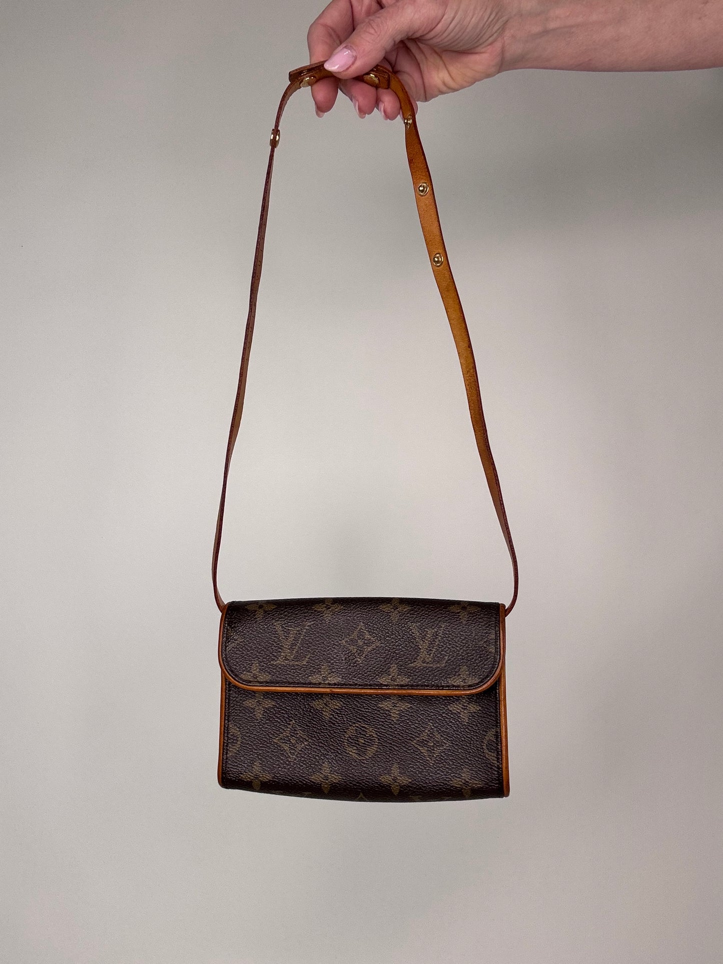 Louis Vuitton Vintage Florentine Monogram Belt Bag