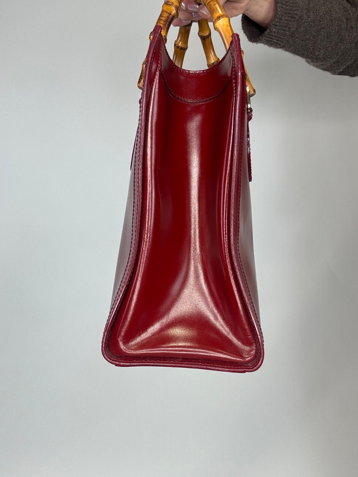 Gucci Vintage Diana Rare Burgundy