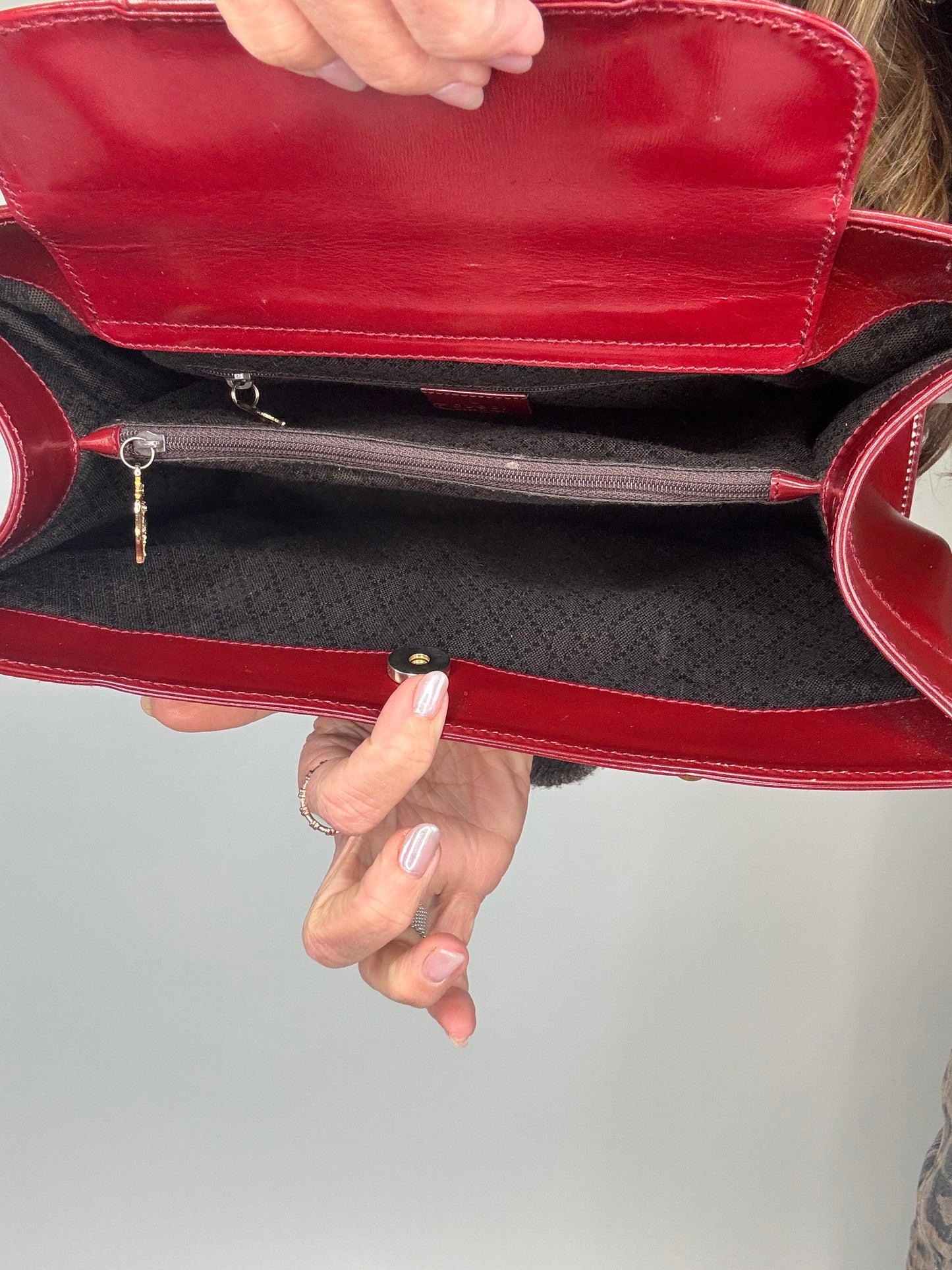 Gucci Vintage Diana Rare Burgundy
