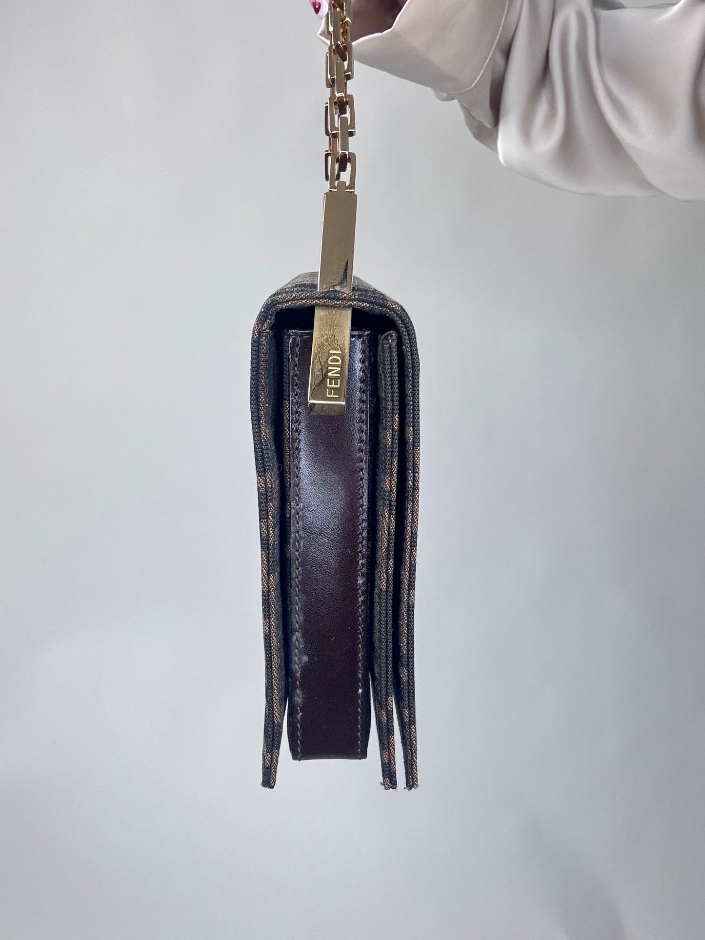 Fendi Zucca Rare Spalmati Tabacco Bag