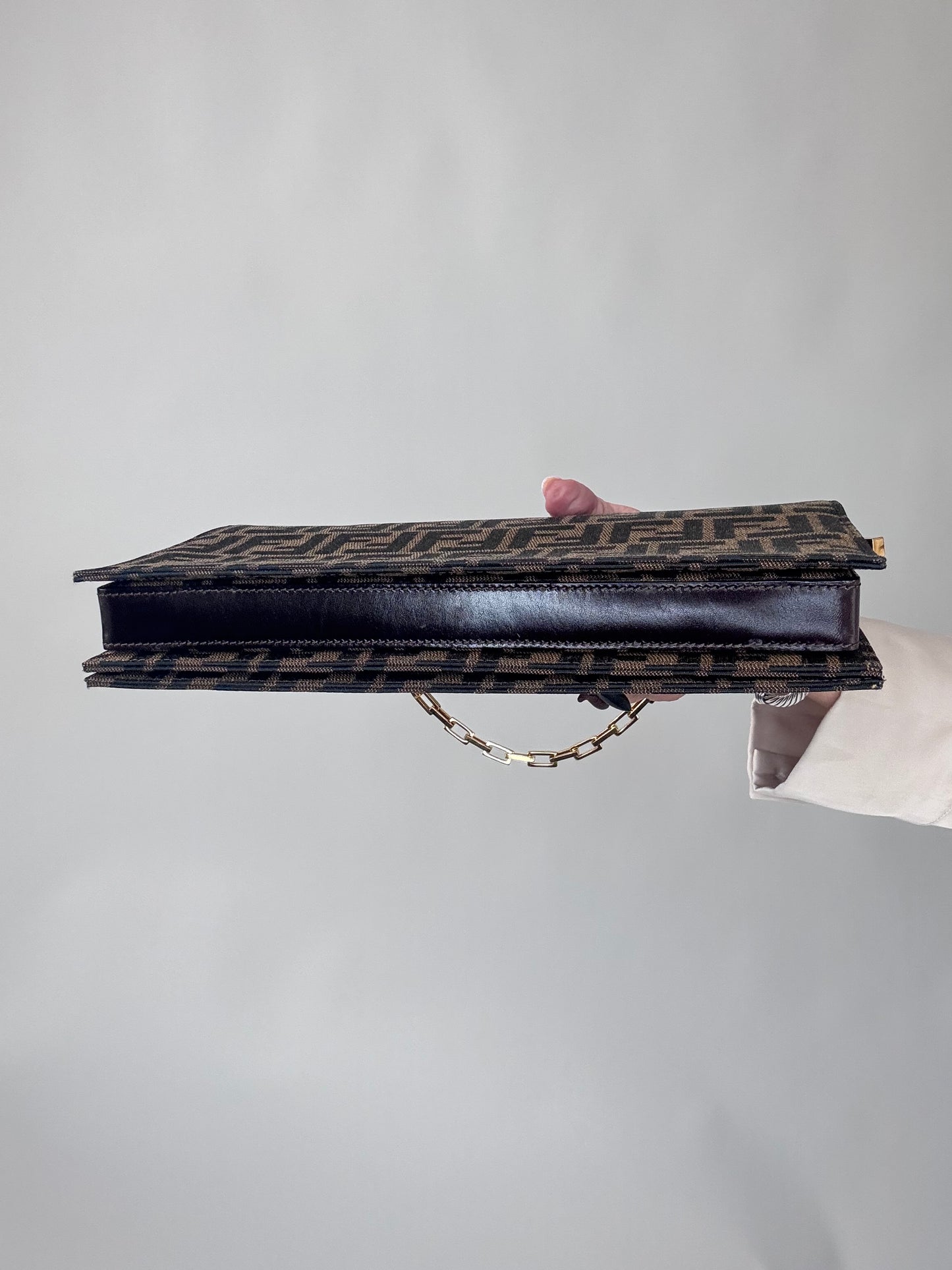 Fendi Zucca Rare Spalmati Tabacco Bag