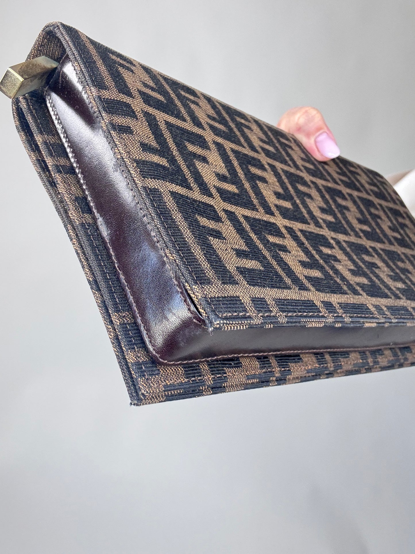Fendi Zucca Rare Spalmati Tabacco Bag