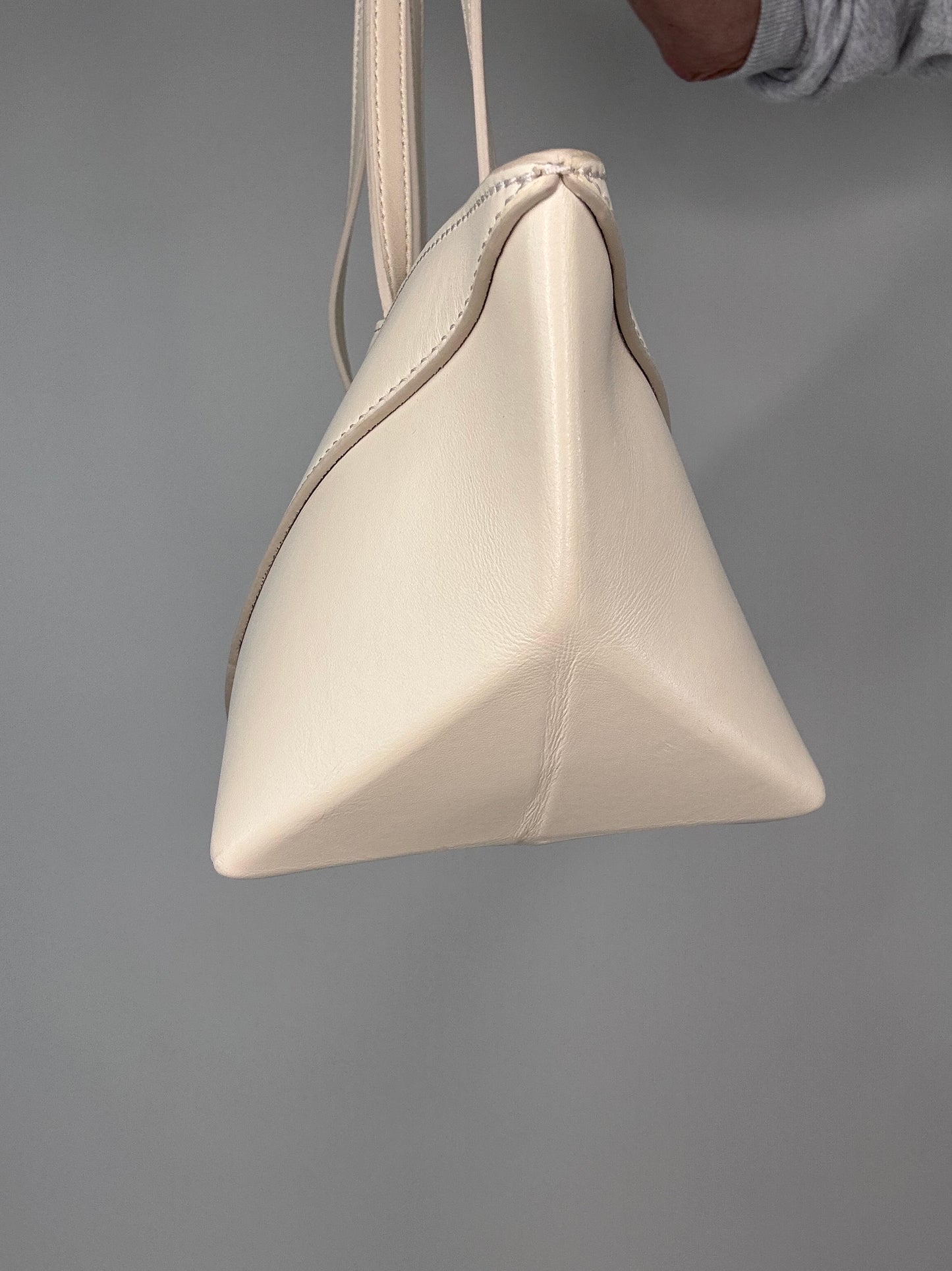 Loewe Crop Fold Bag Cream