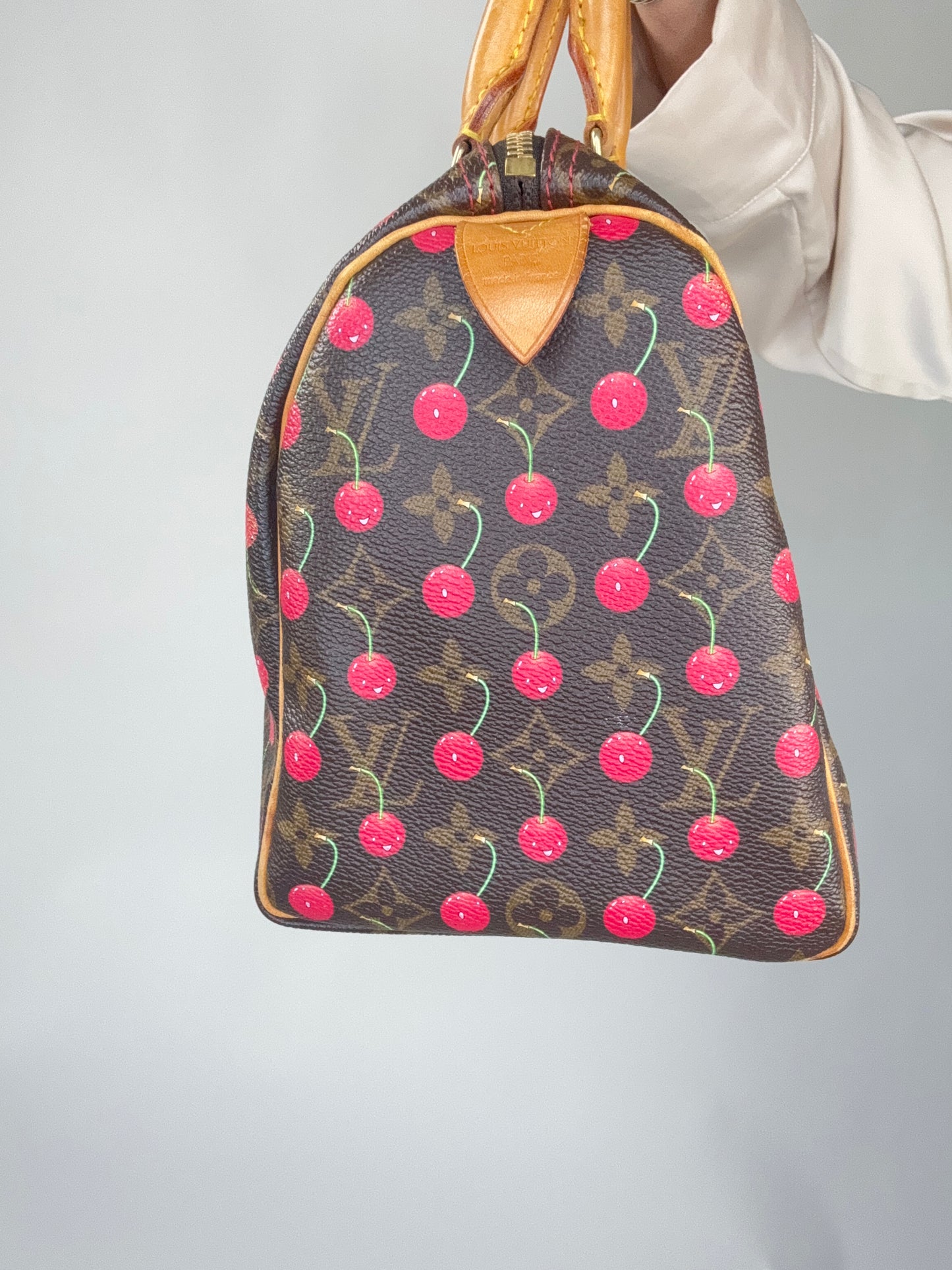 Louis Vuitton Takashi Murakami Cherry Speedy 25