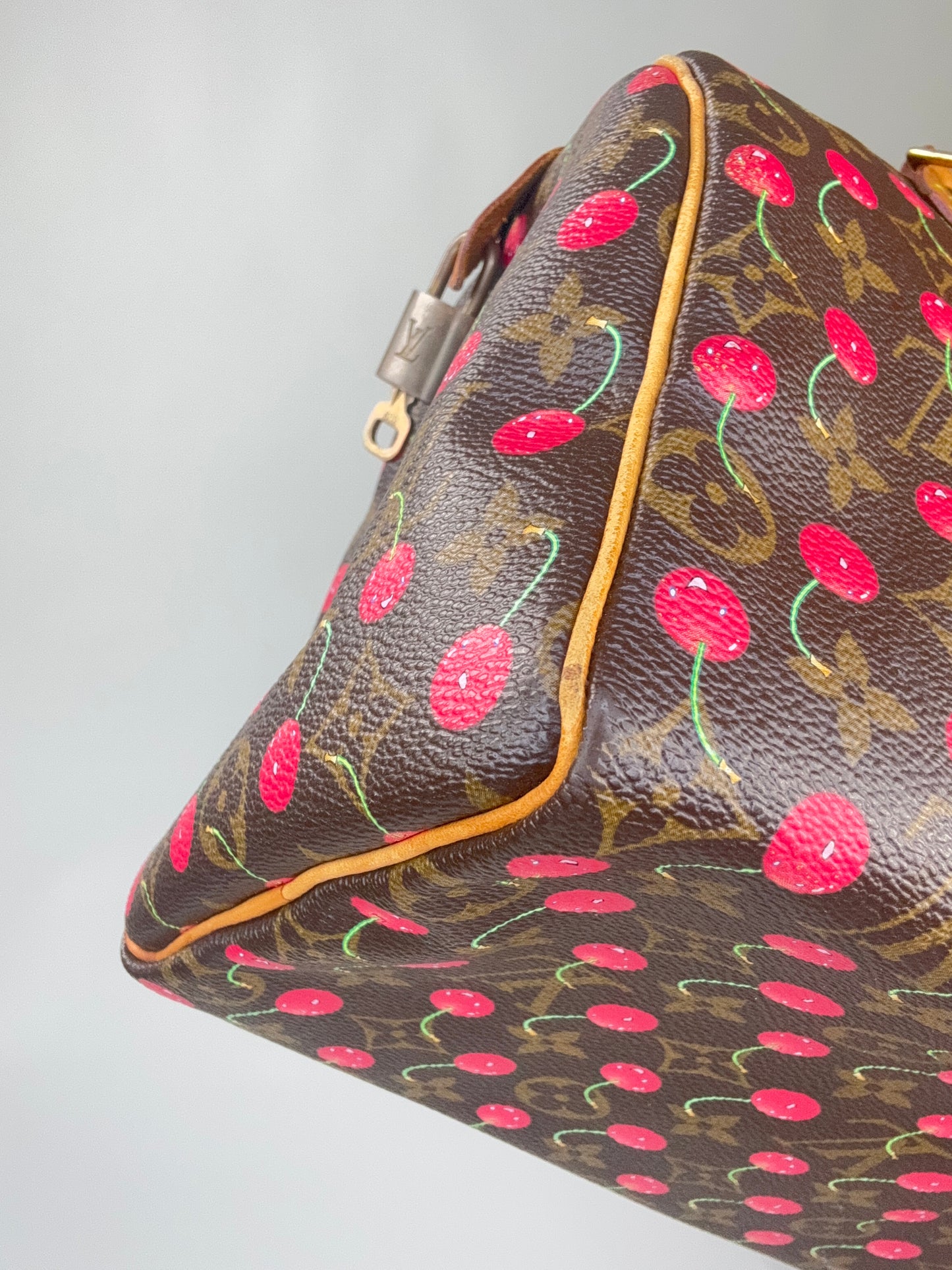 Louis Vuitton Takashi Murakami Cherry Speedy 25