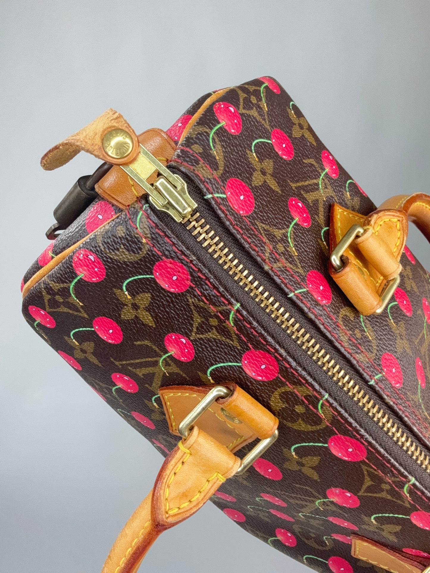 Louis Vuitton Takashi Murakami Cherry Speedy 25