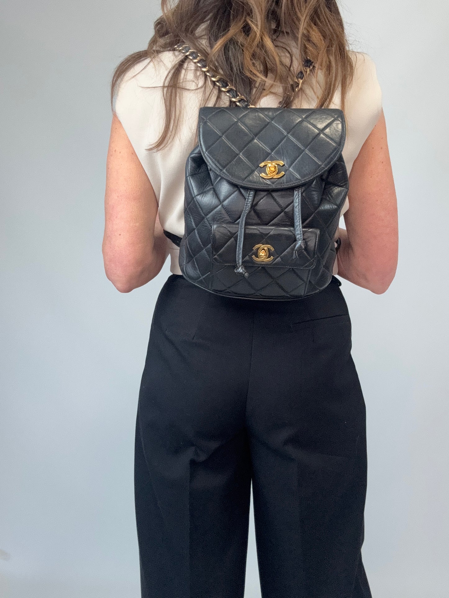Chanel Duma 24K GHW Packpack-Vintage
