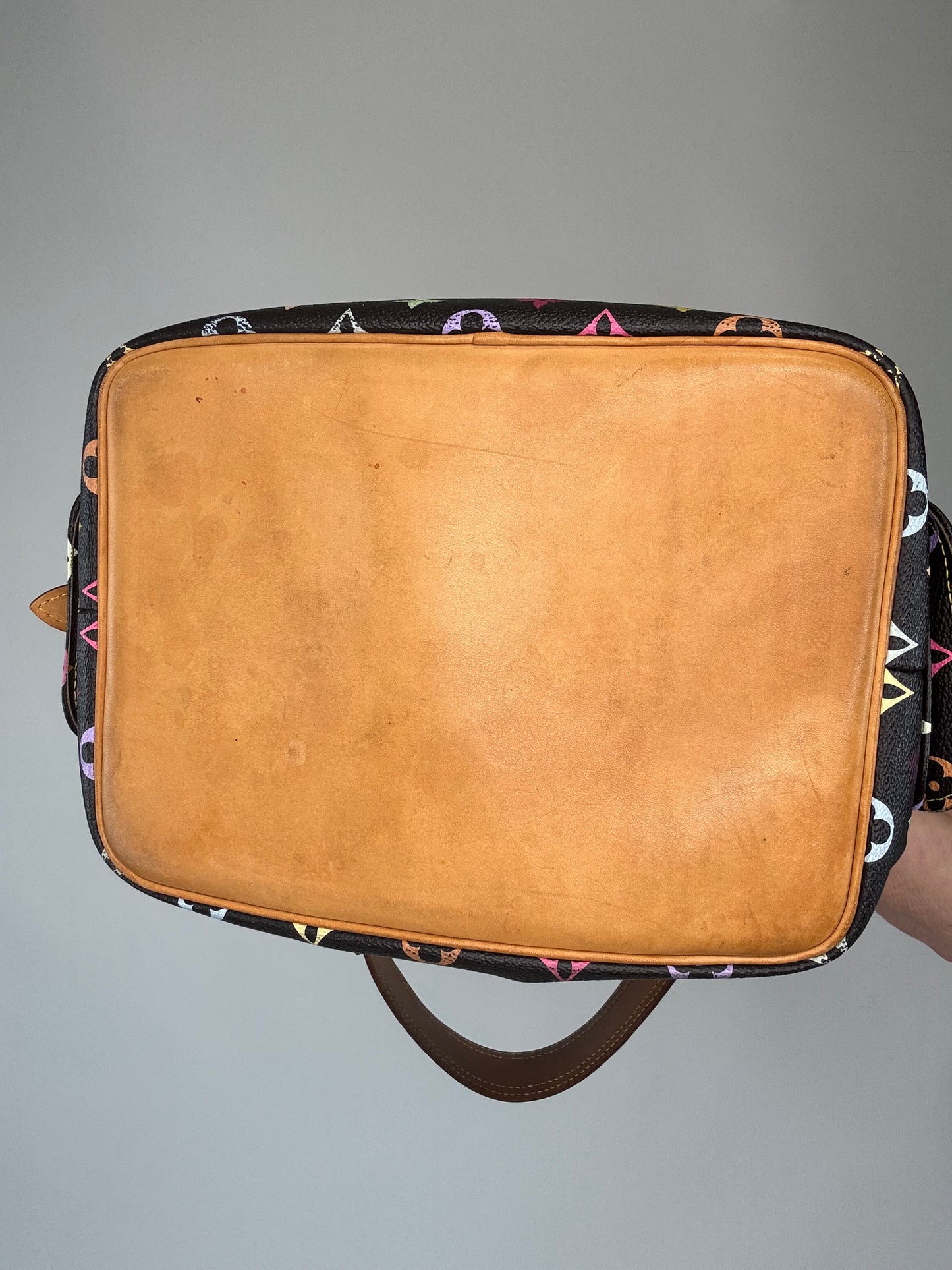 Louis Vuitton Takashi Murakami Neo Petite Black Multi Color Monogram