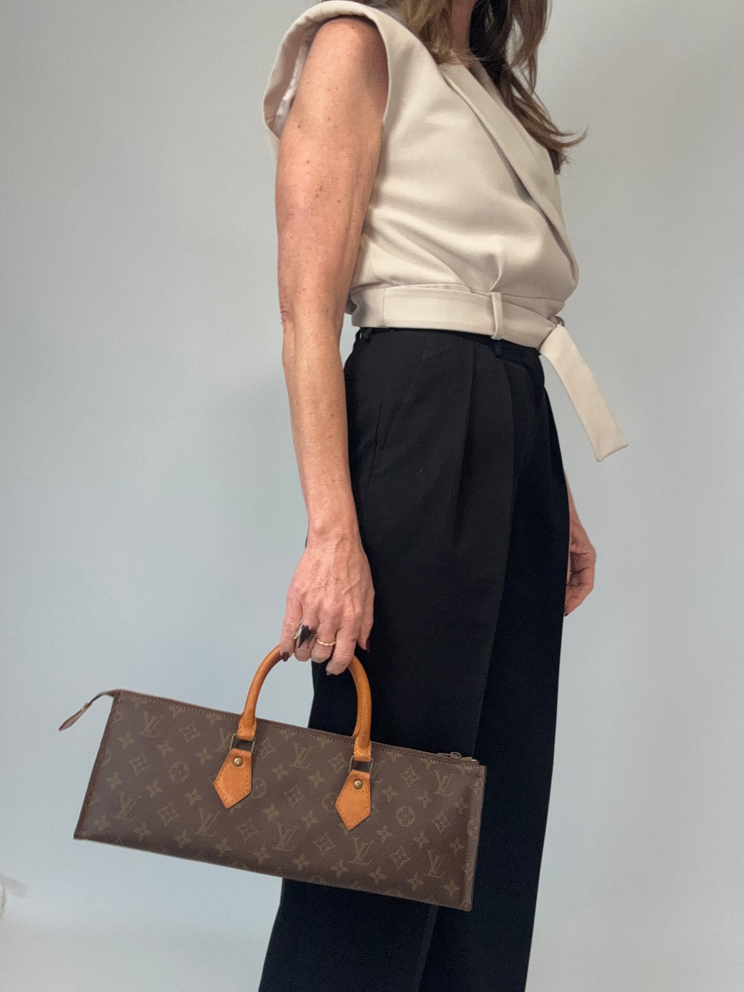 Louis Vuitton Triangle Sac Monogram- Vintage