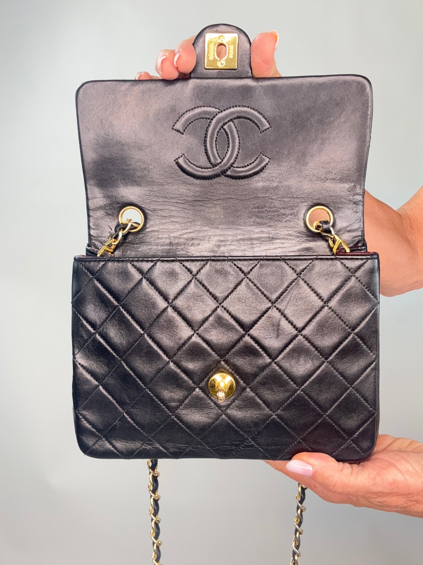Chanel Vintage Small Square Flap Bag