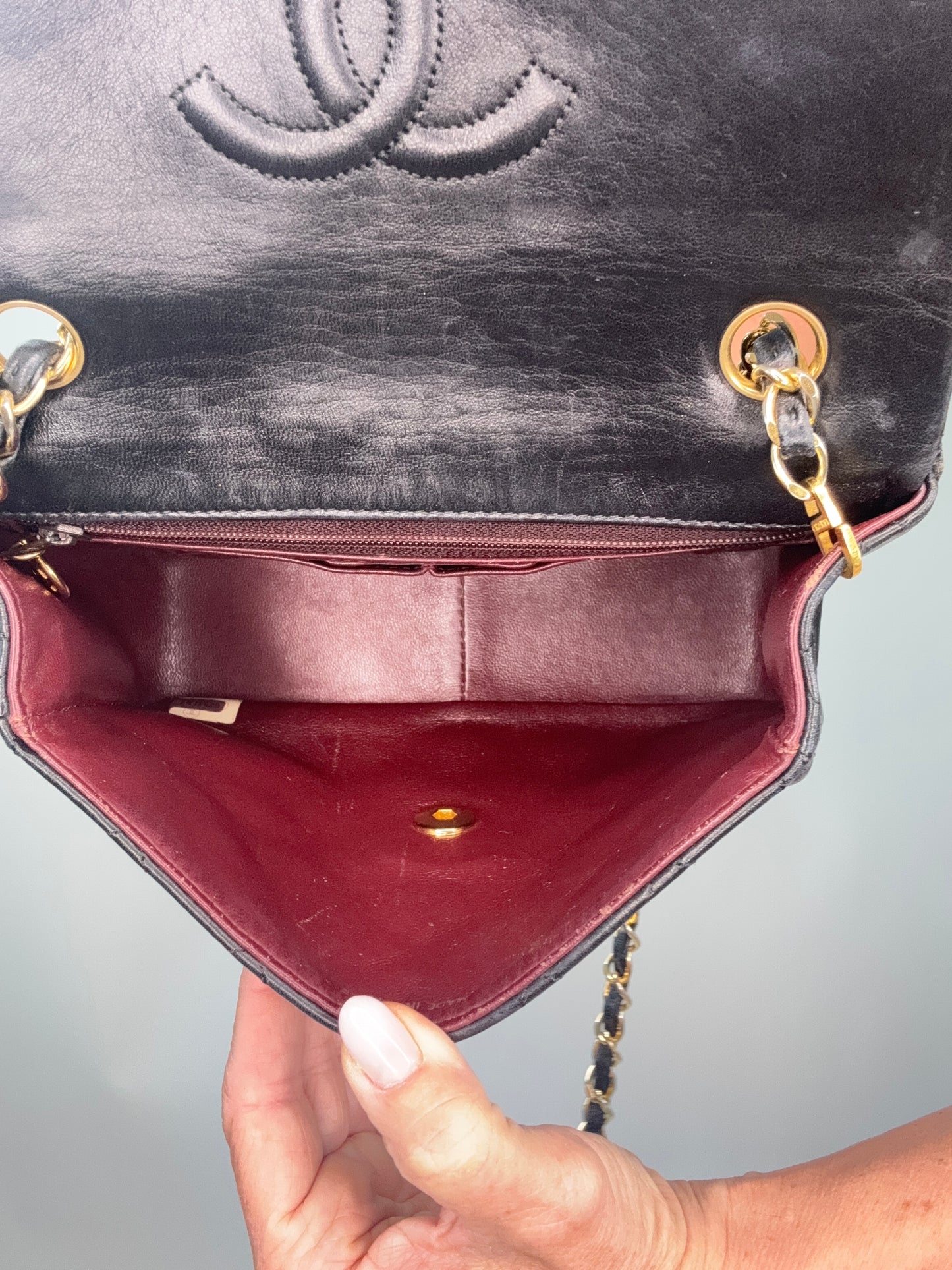 Chanel Vintage Small Square Flap Bag