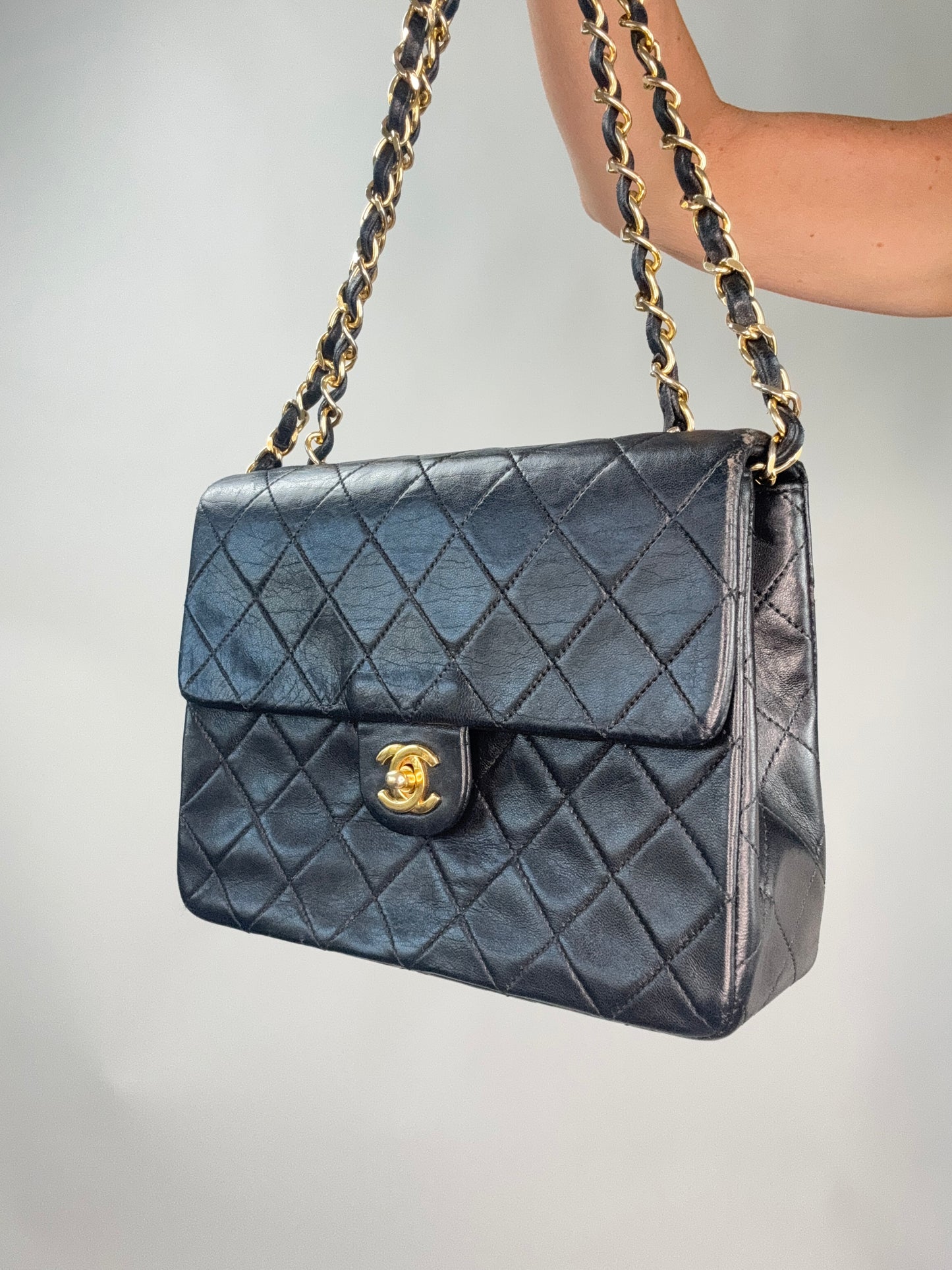 Chanel Vintage Small Square Flap Bag