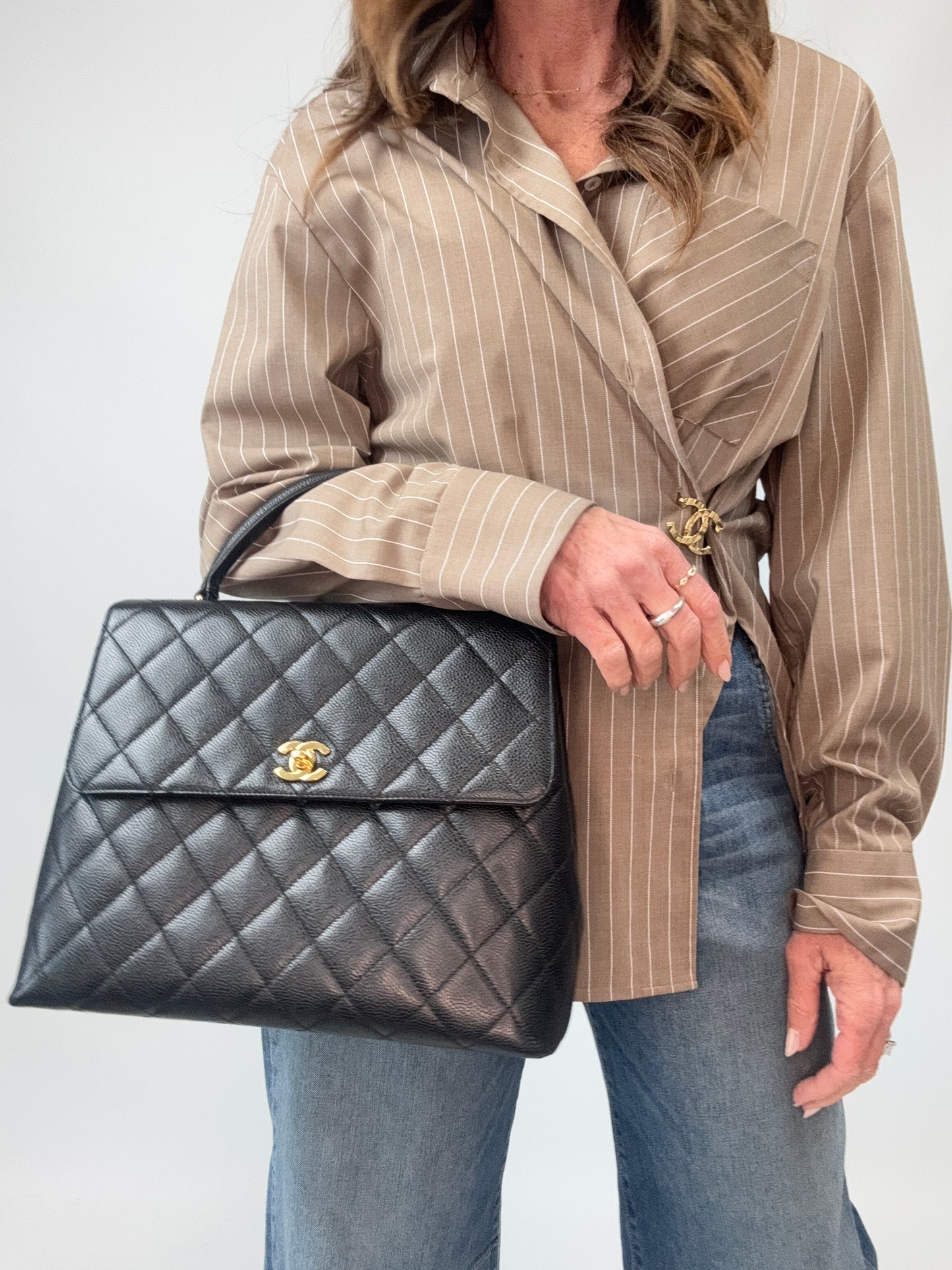 Chanel Caviar Kelly Bag