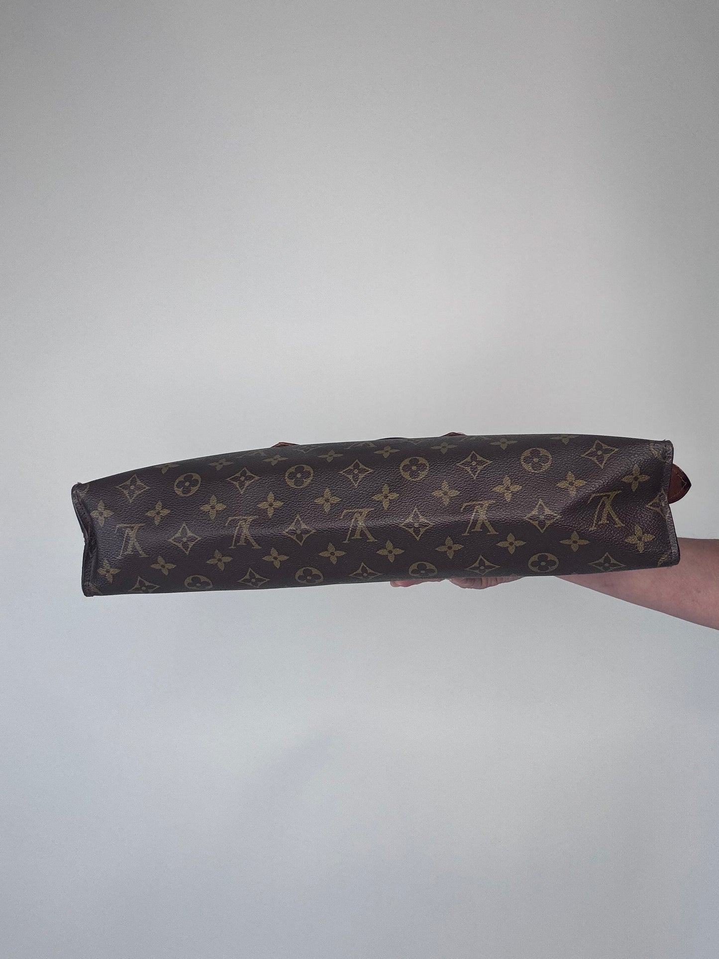 Louis Vuitton Rare Vintage Monogram Triangle Sac