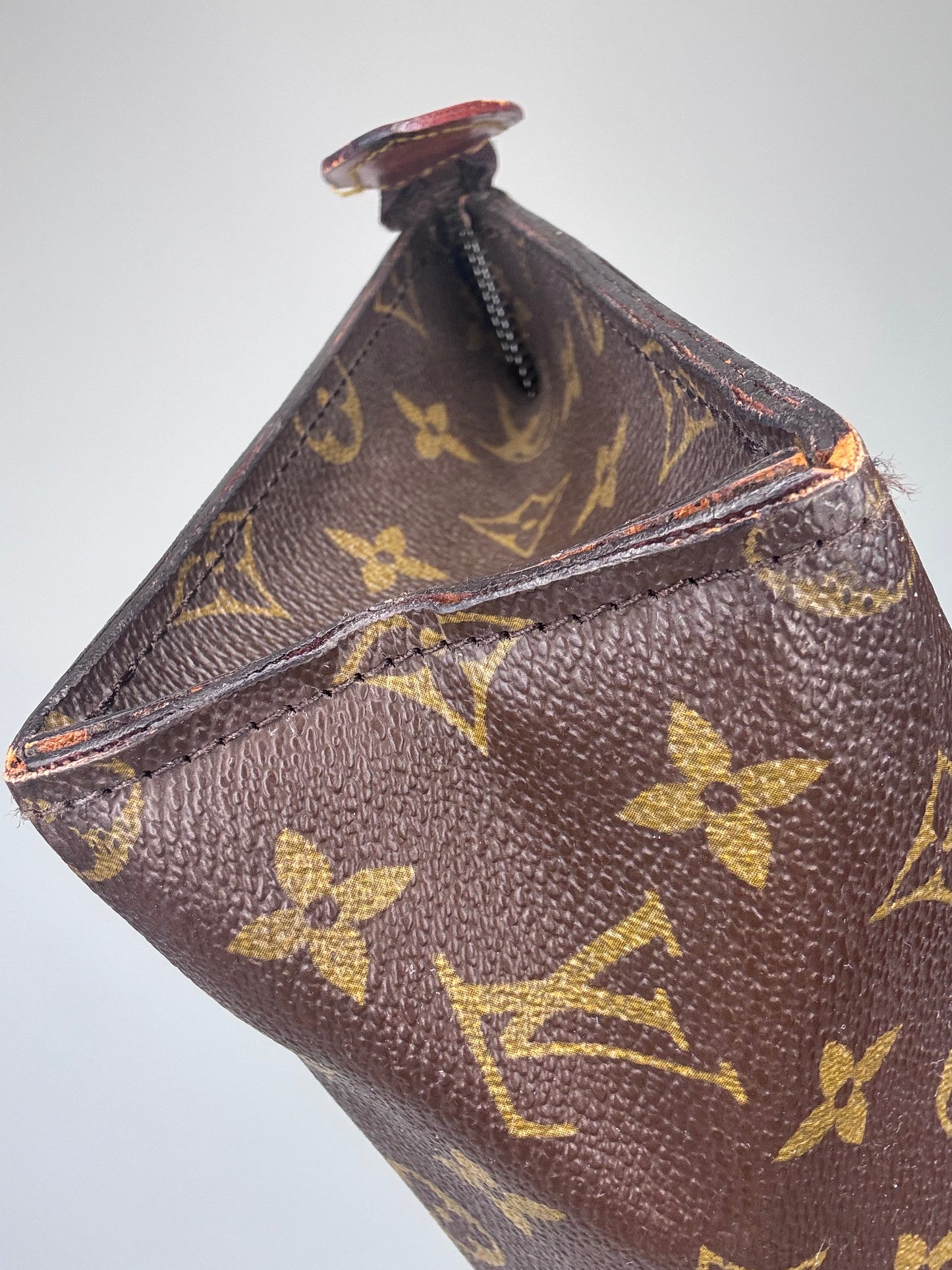 Louis Vuitton Rare Vintage Monogram Triangle Sac