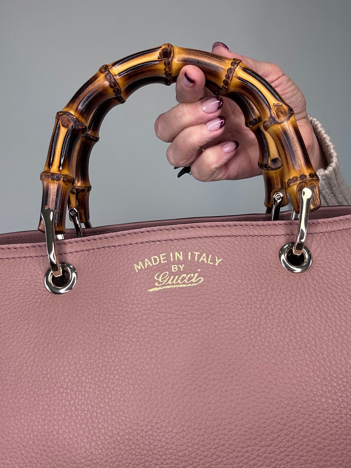 Gucci Bamboo Shopper Tote Bag Medium