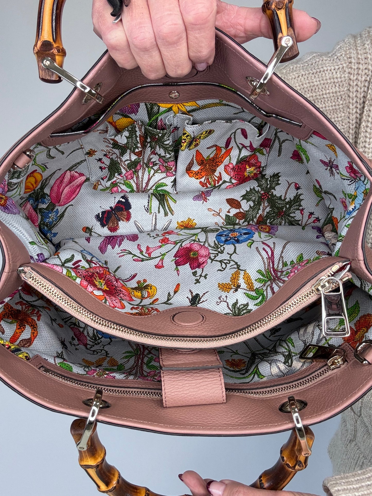 Gucci Bamboo Shopper Tote Bag Medium