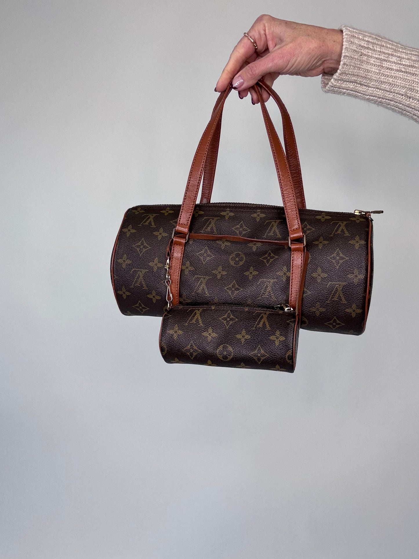 Louis Vuitton Papillon 30 With Baby Bag