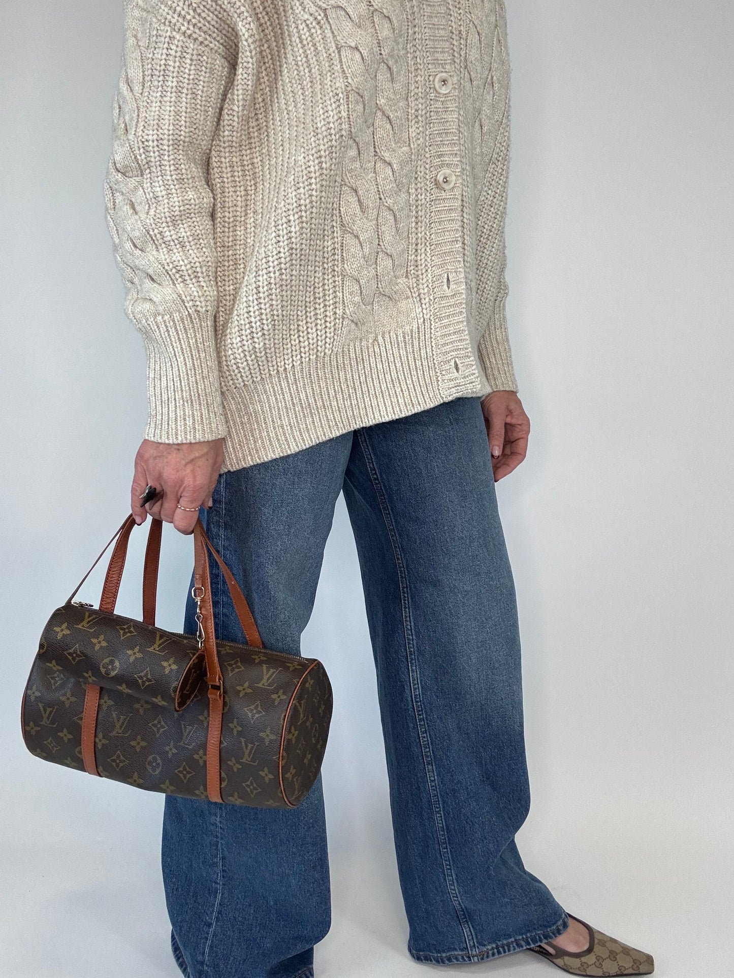 Louis Vuitton Papillon 30 With Baby Bag